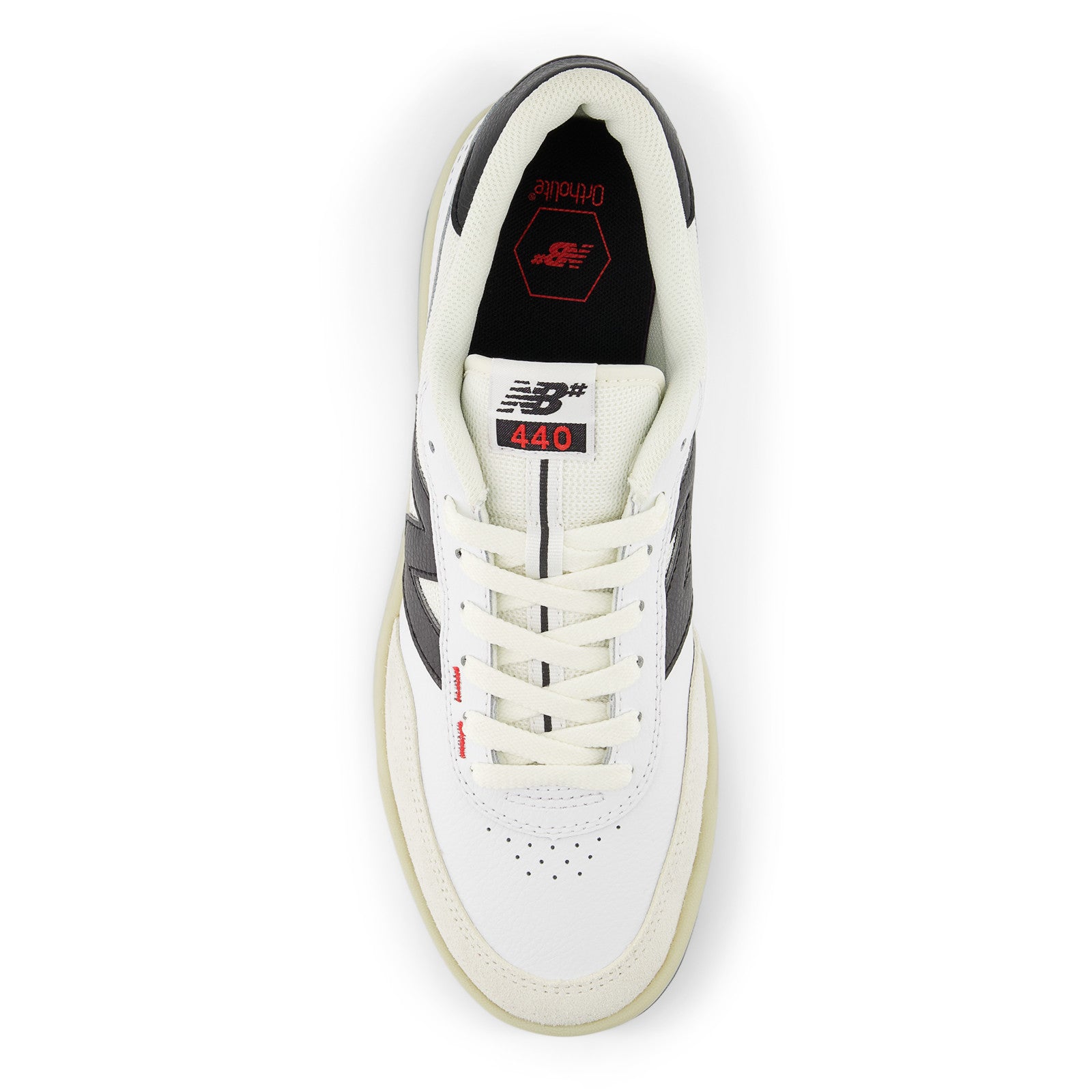 White/Black NM440v2 NB Numeric Skate Shoe Top