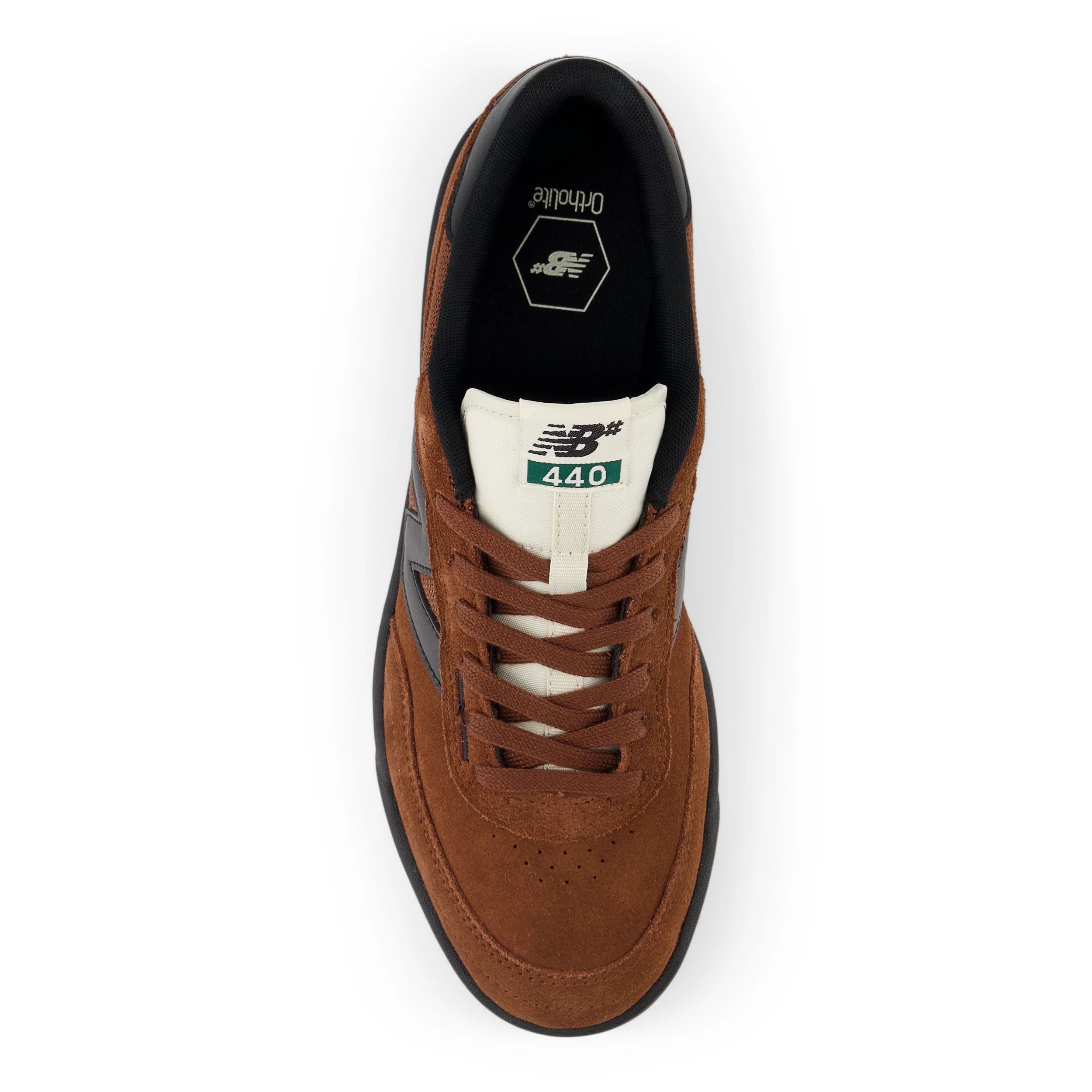 Brown/Black NM440V2 NB Numeric Skate Shoe Top