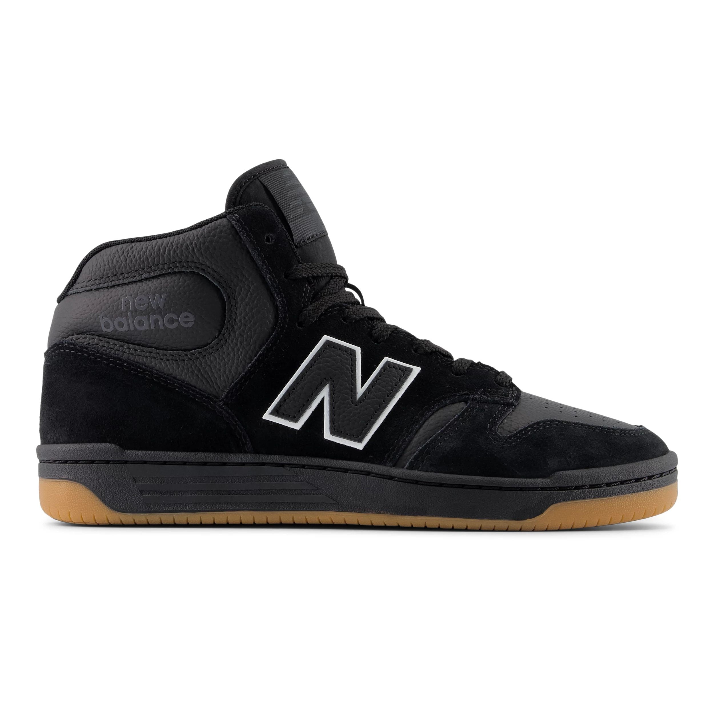 Black/Gum NM480 High NB Numeric Skate Shoe