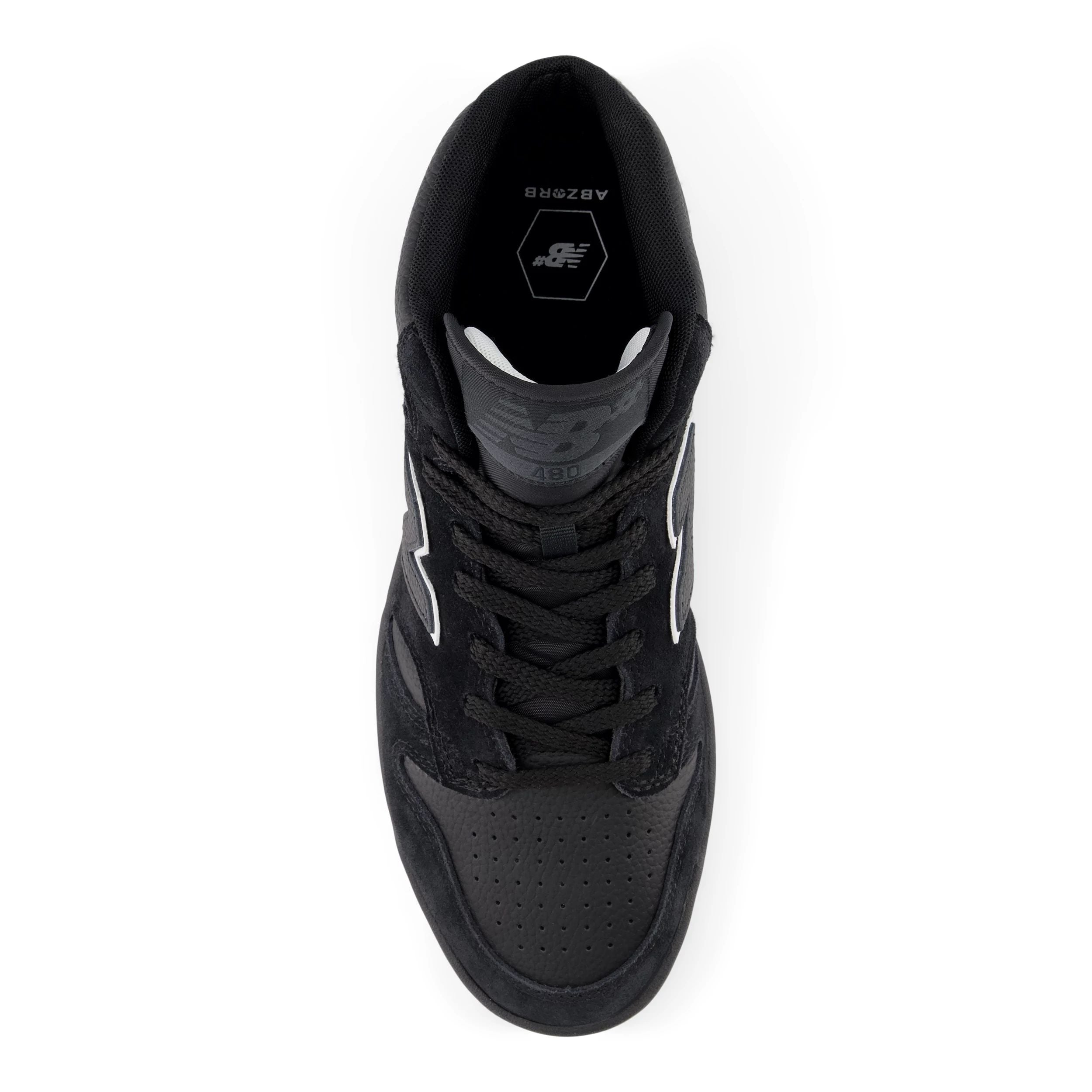 Black/Gum NM480 High NB Numeric Skate Shoe Top