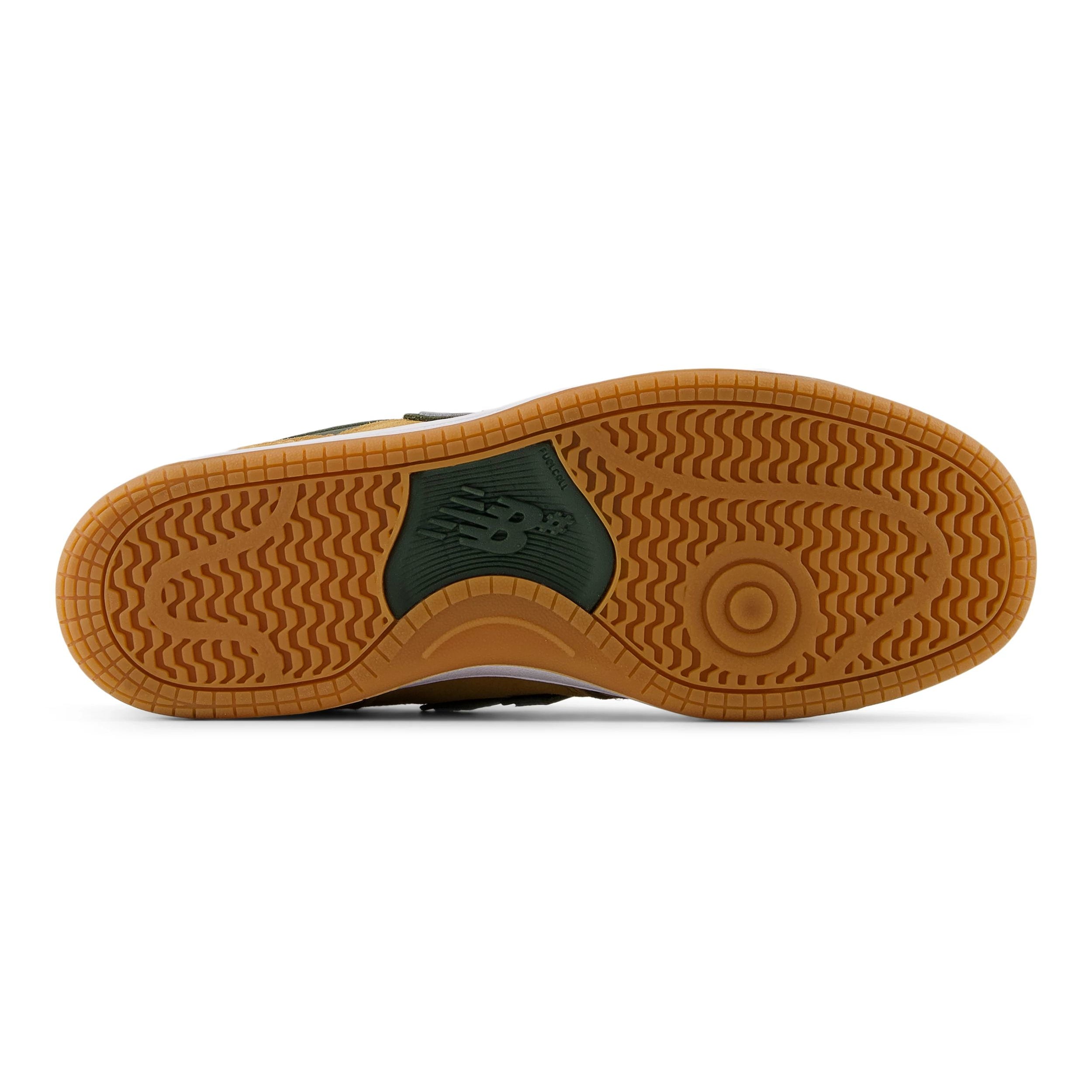 Tan/Green 480 NB Numeric Skate Shoe Bottom