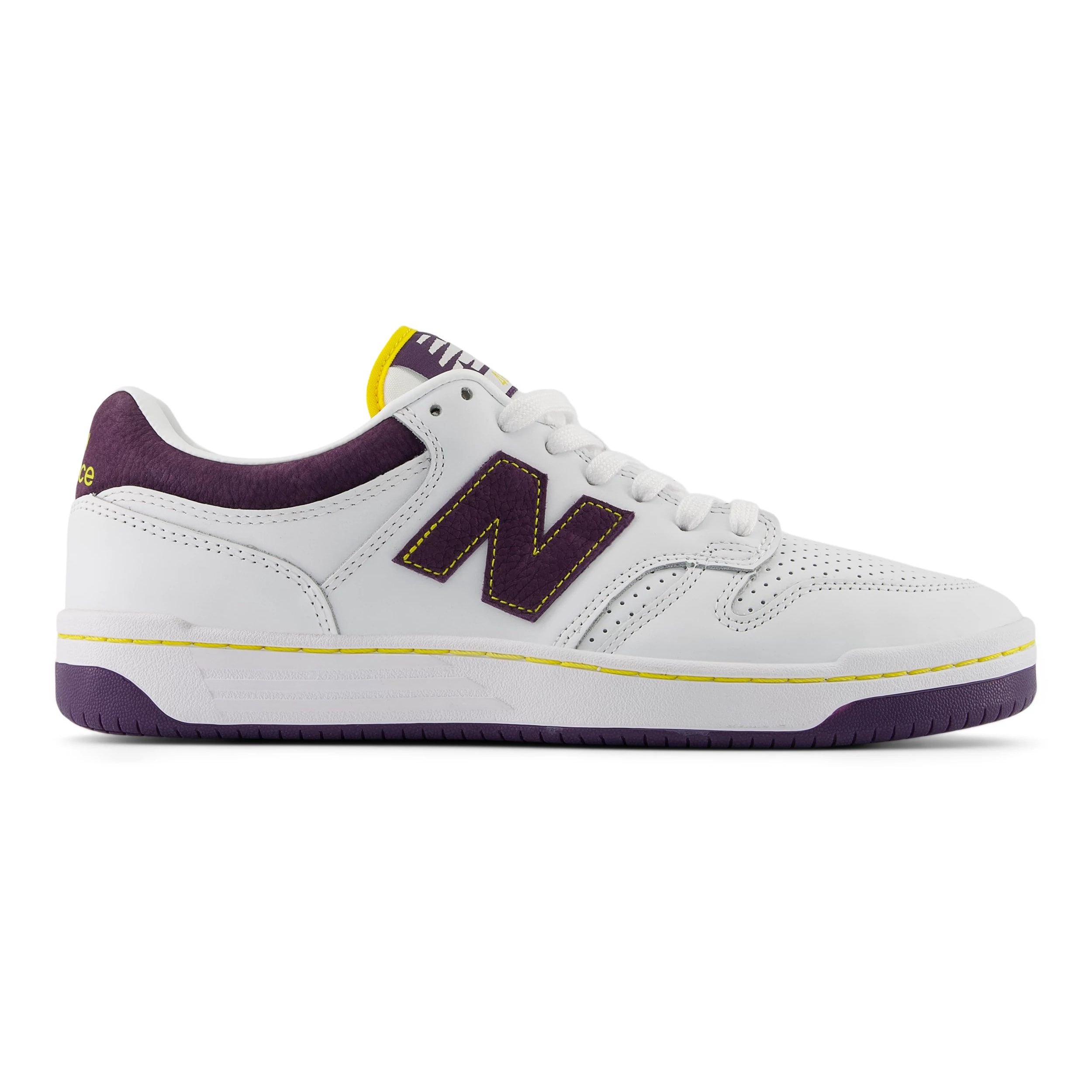 White 480 New Balance Skate Shoe