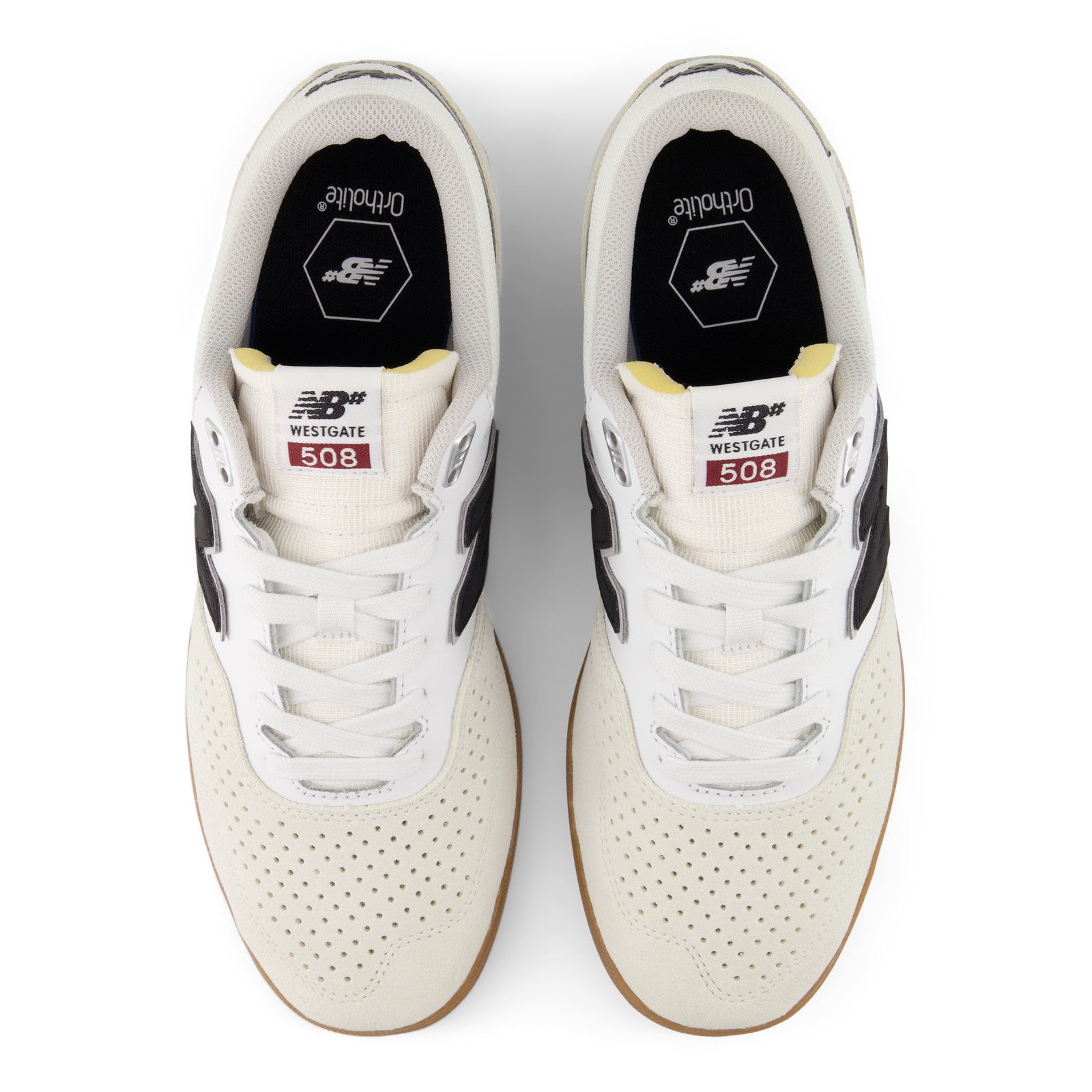 White/Gum Westgate NM508 NB Numeric Skate Shoe Top