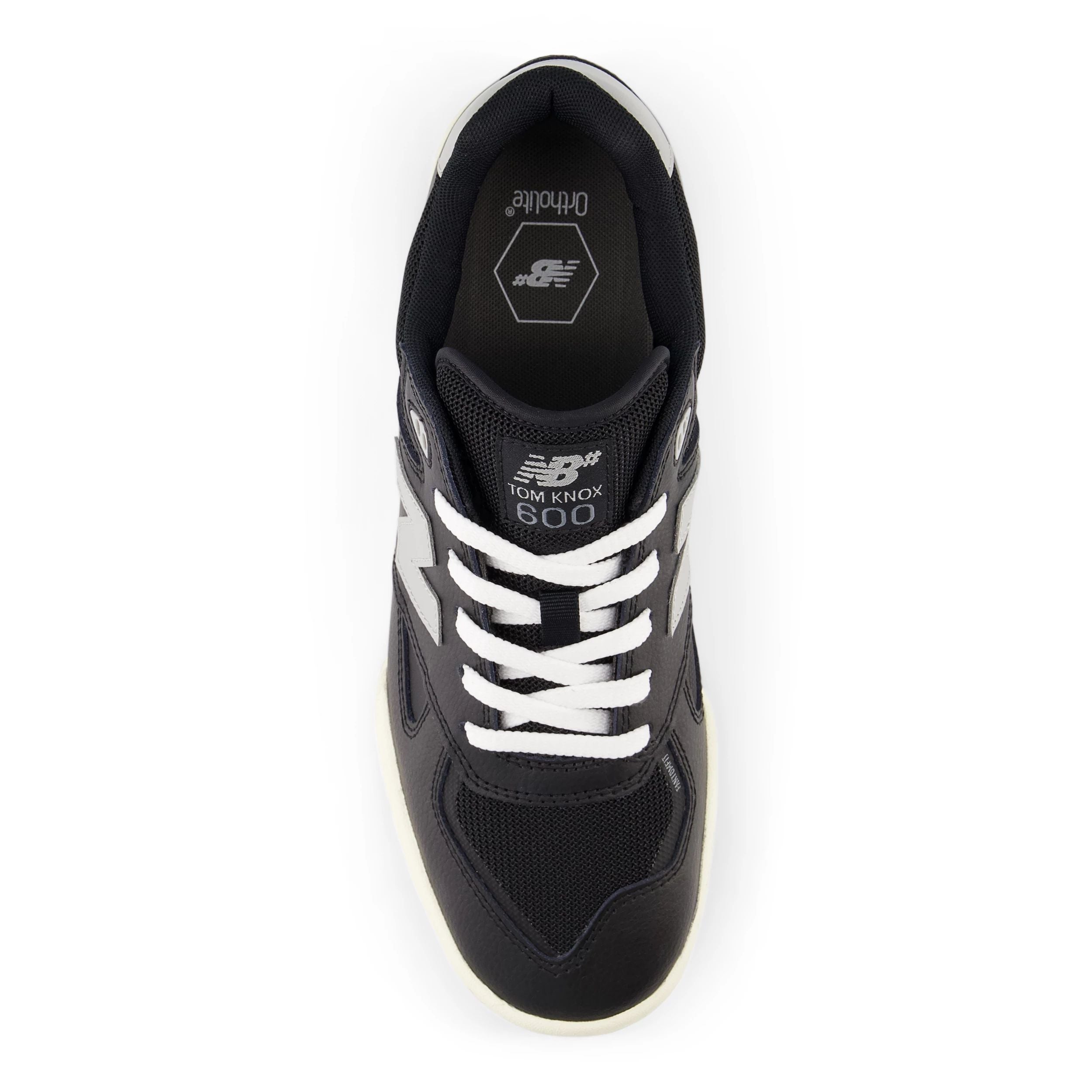 Black NM600 Tom Knox NB Numeric Skate Shoe Top