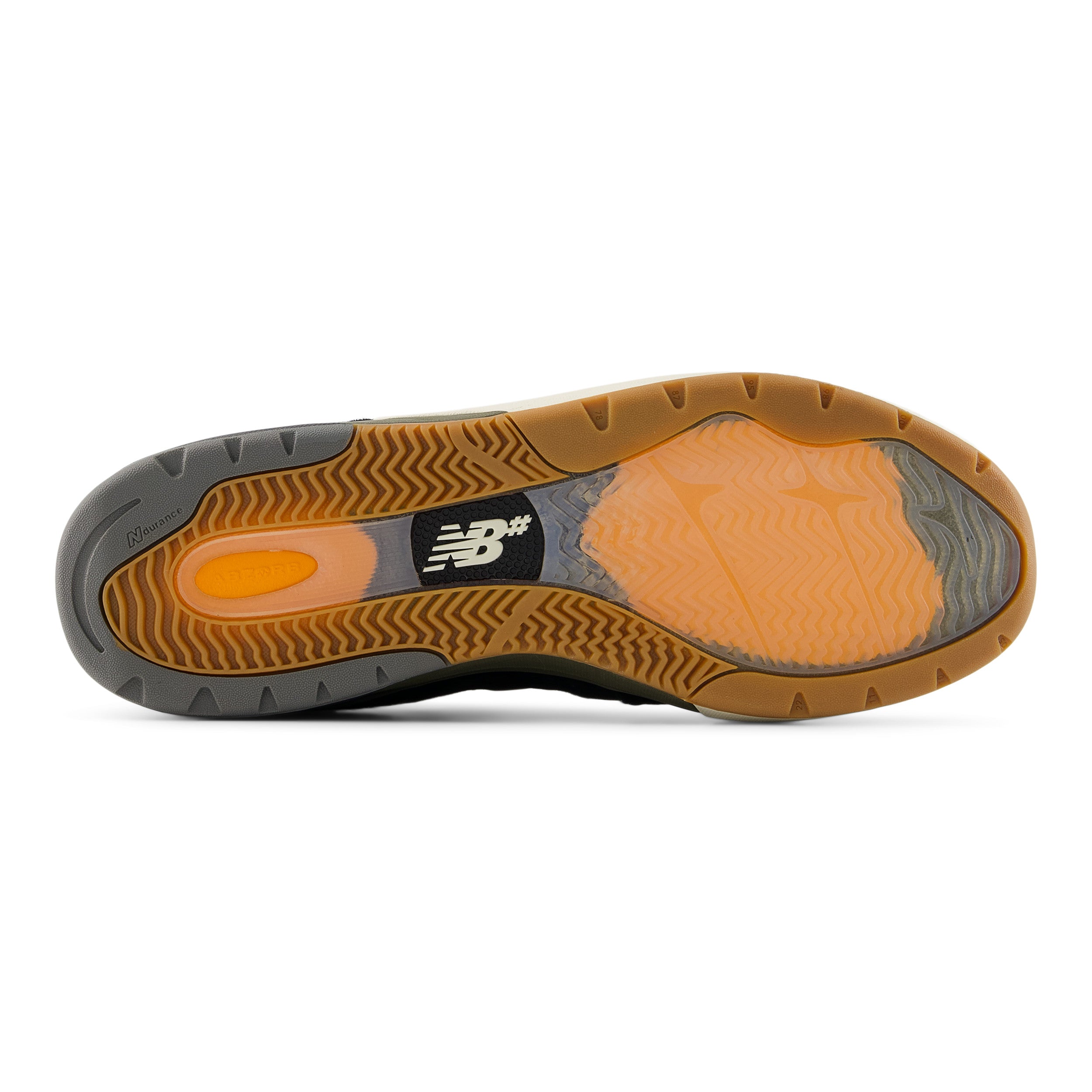 Black Andrew Reynolds NM933 NB Numeric Skate Shoe Bottom