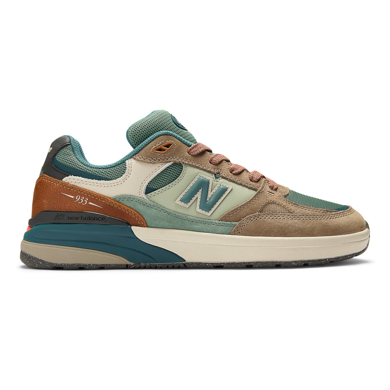 Tan/Teal Reynolds NM933 NB Numeric Skate Shoe
