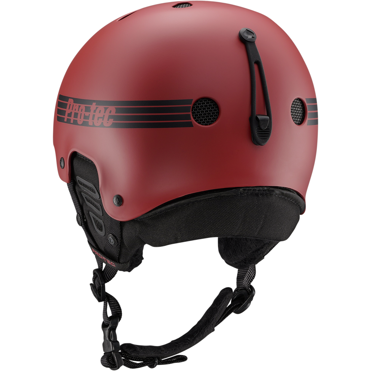 Pro-Tec Old School W/Mips Certified Snowboard Helmet - Matte Red