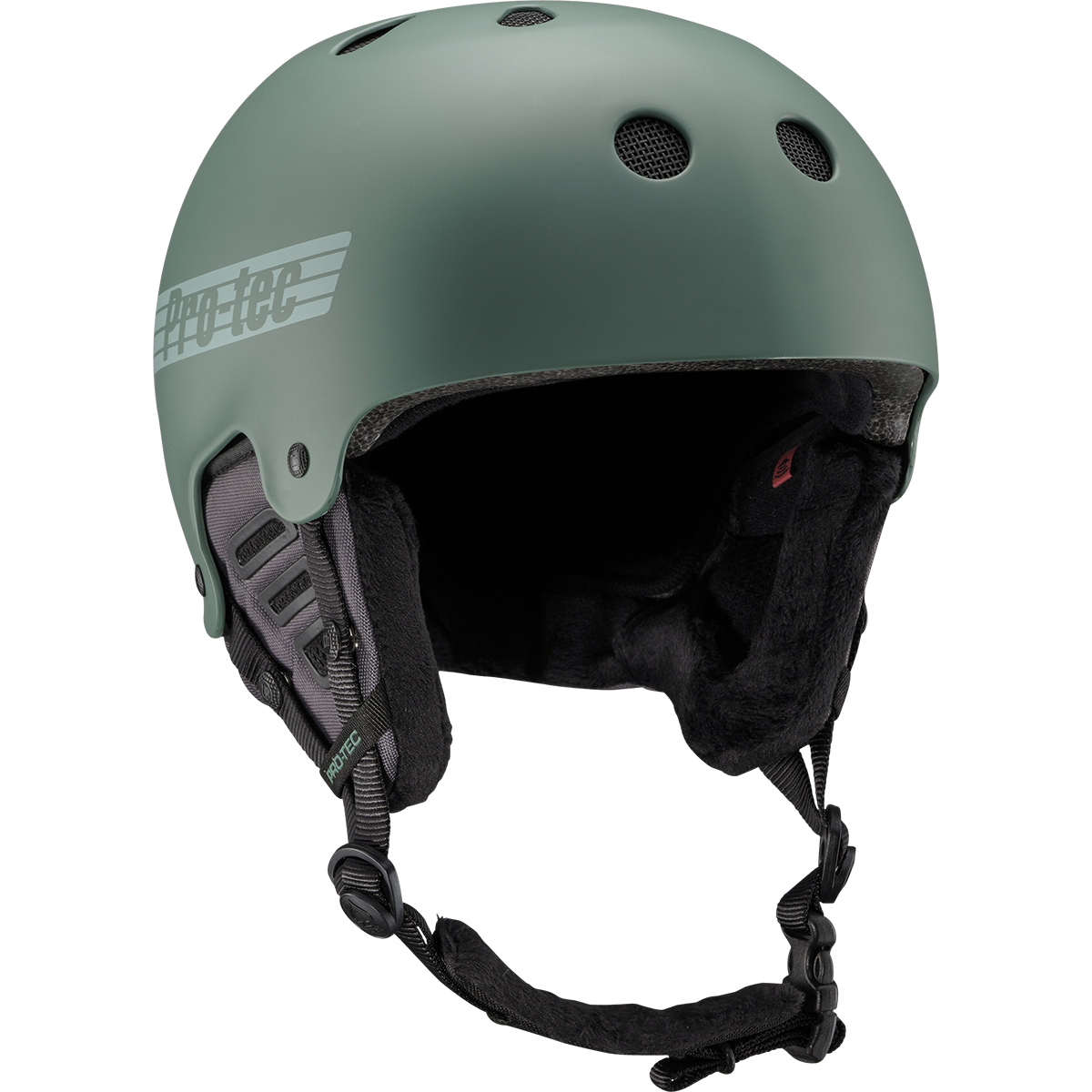 Pro-Tec Old School W/Mips Certified Snowboard Helmet - Matte Veridian