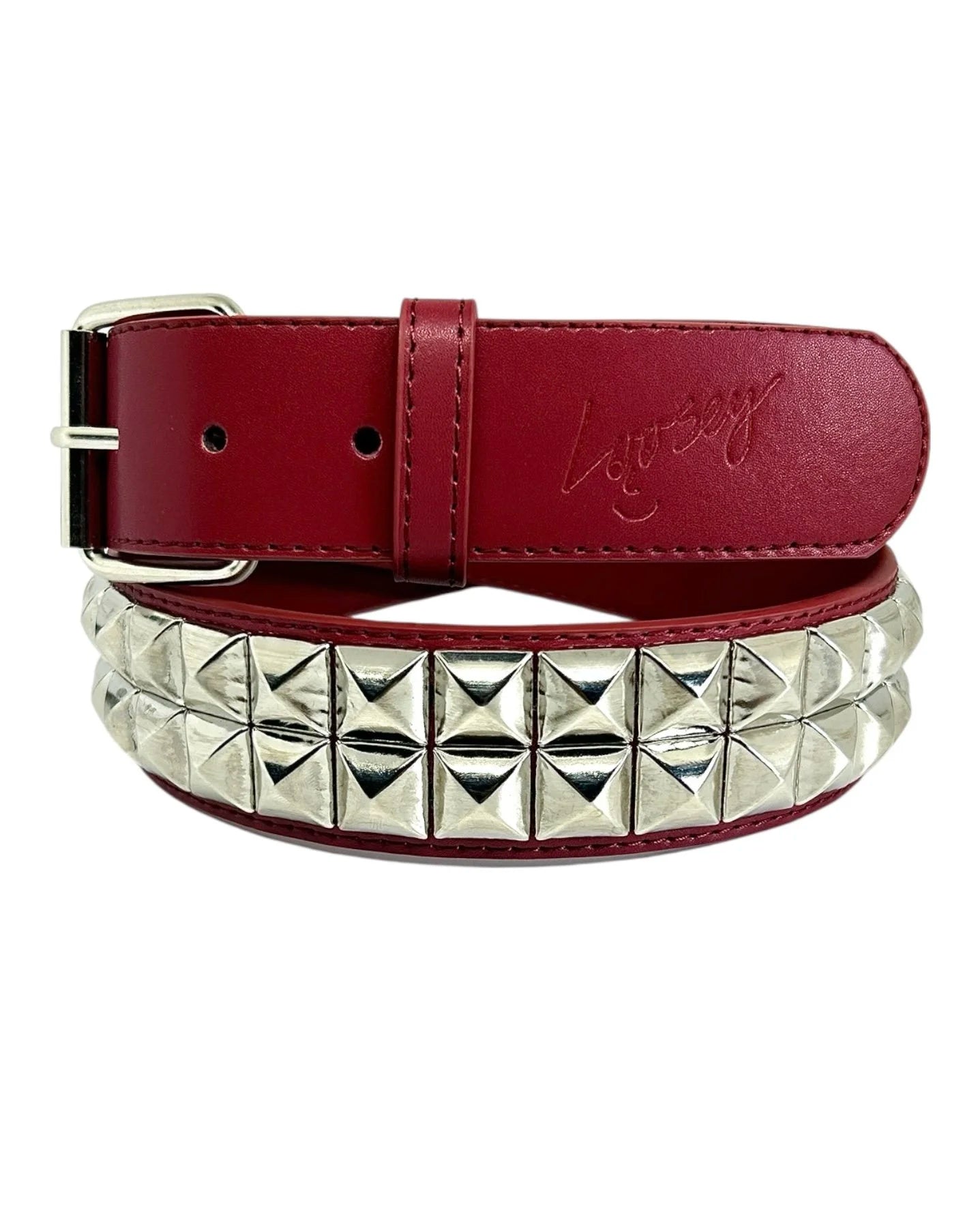Loosey Stud Finder Maroon Belt
