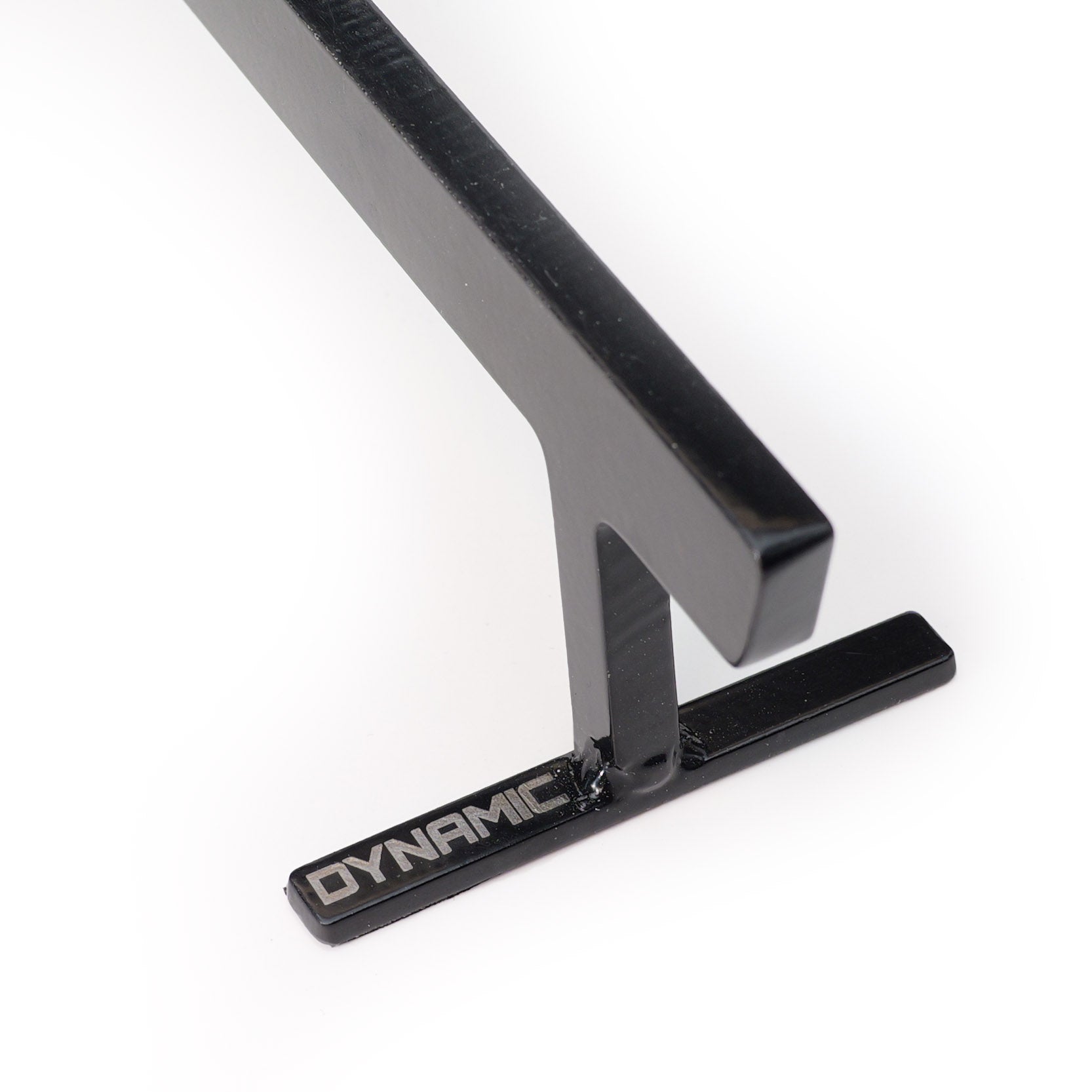 Dynamic Low Square Flat Bar Fingerboard Rail - Black