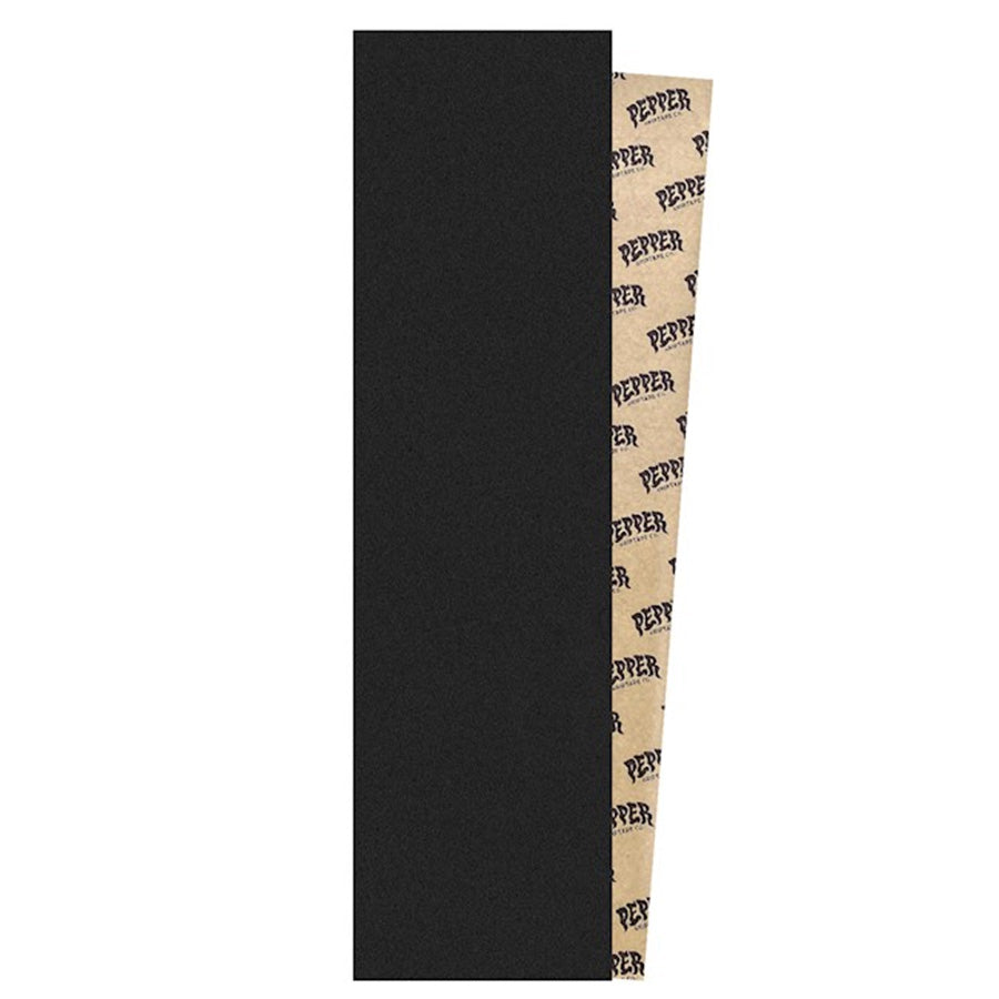 Plain black G5 Pepper Skateboard Griptape