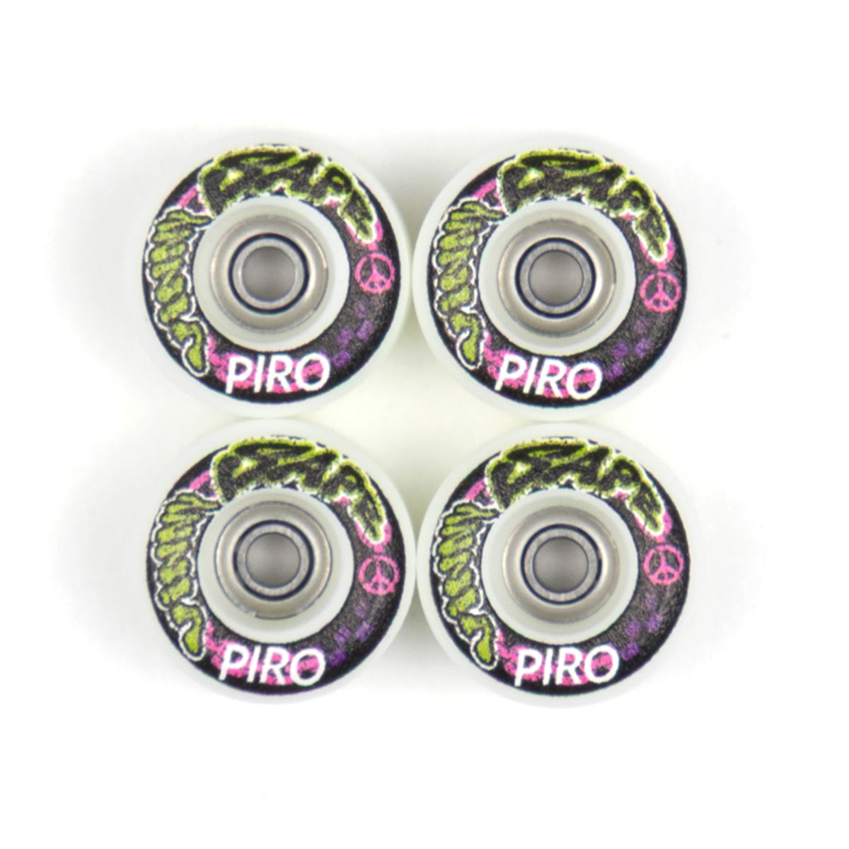 Vinny Safe Pro graphic Piro fingerbaord wheels