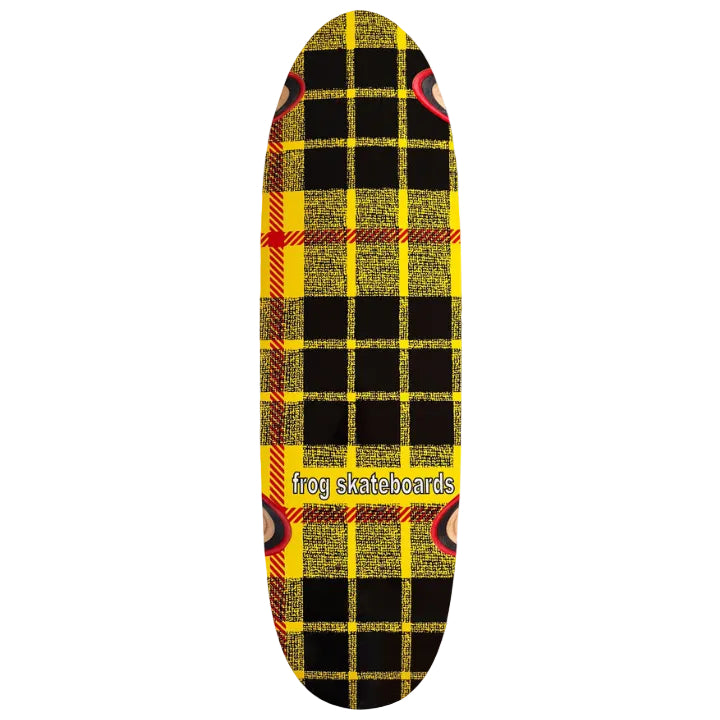 Frog Micro Piper Skateboard Deck - Plaid