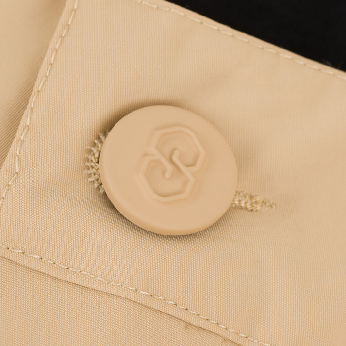 Khaki Chino Souvenir Snow Pants Detail