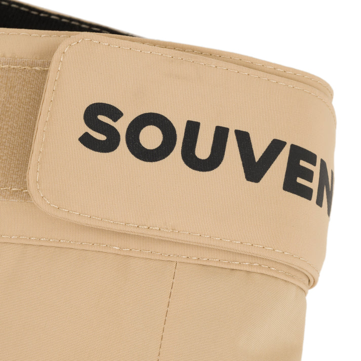 Khaki Chino Souvenir Snow Pants Detail