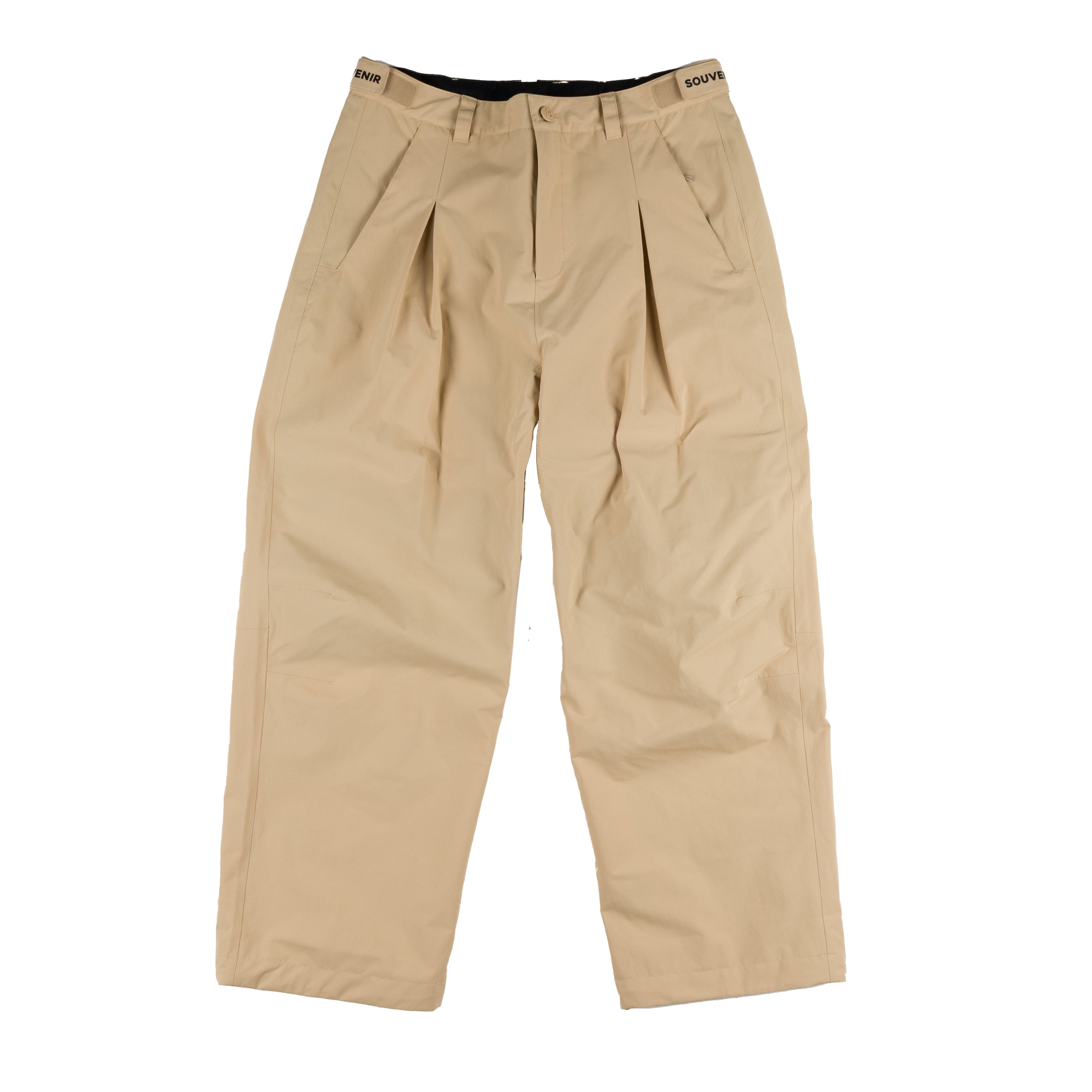 British Khaki Pleated Chino Souvenir Snow Pants