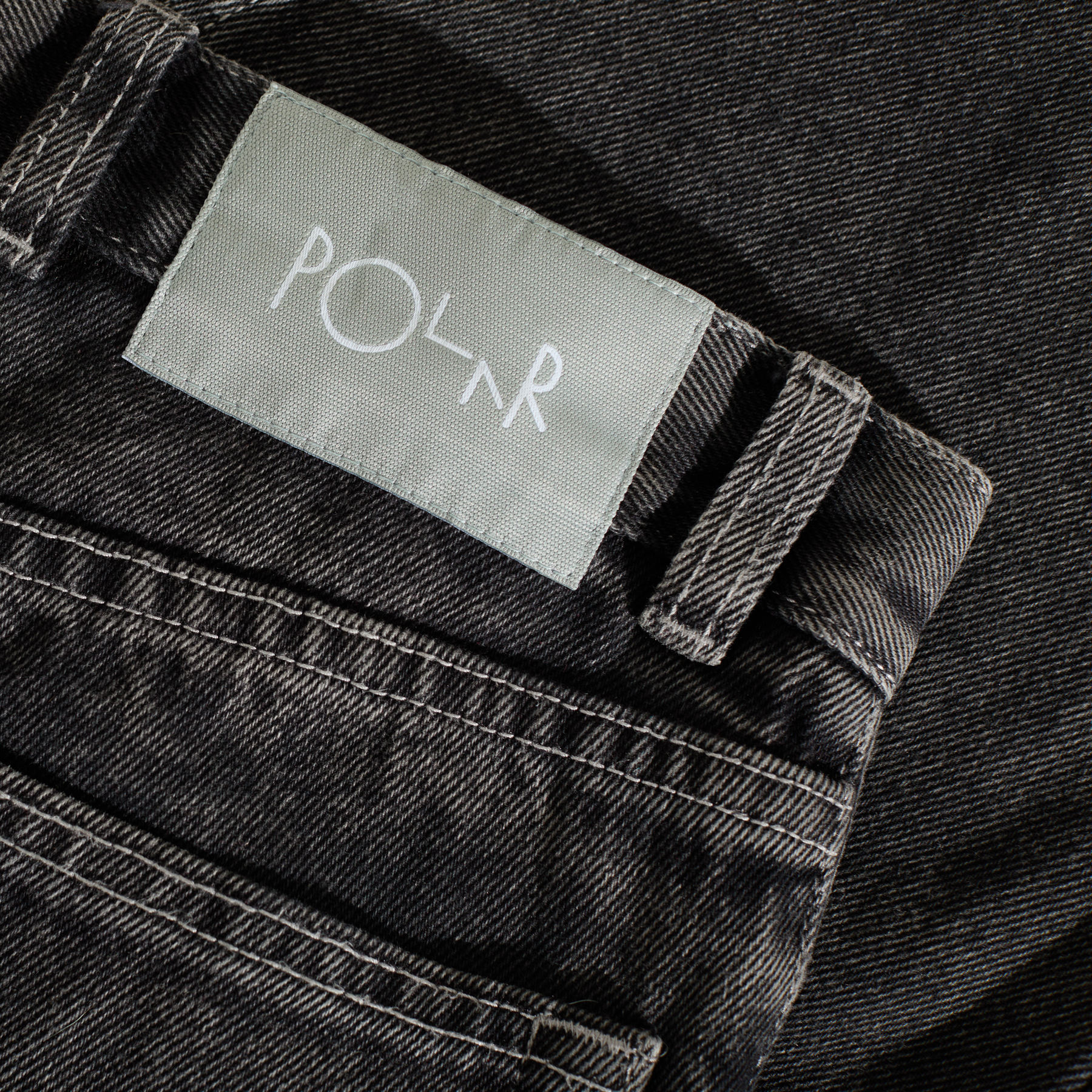 Silver Black 89' Polar Pants