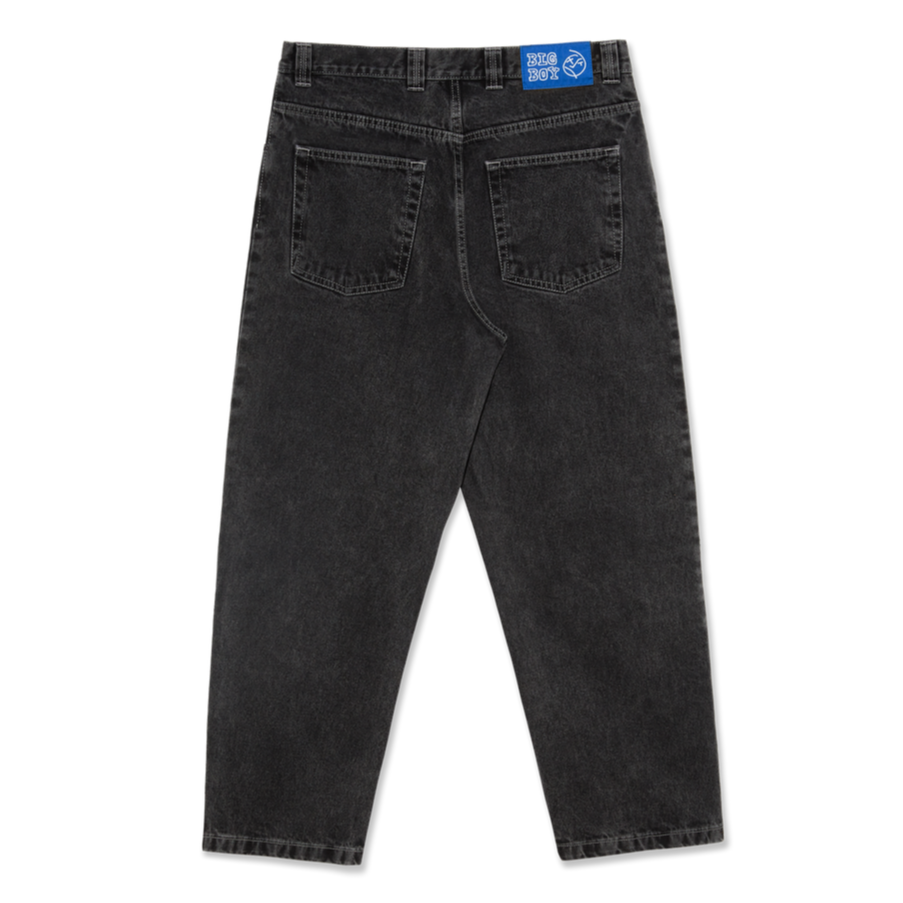 Silver Black Polar Big Boy Pants Back