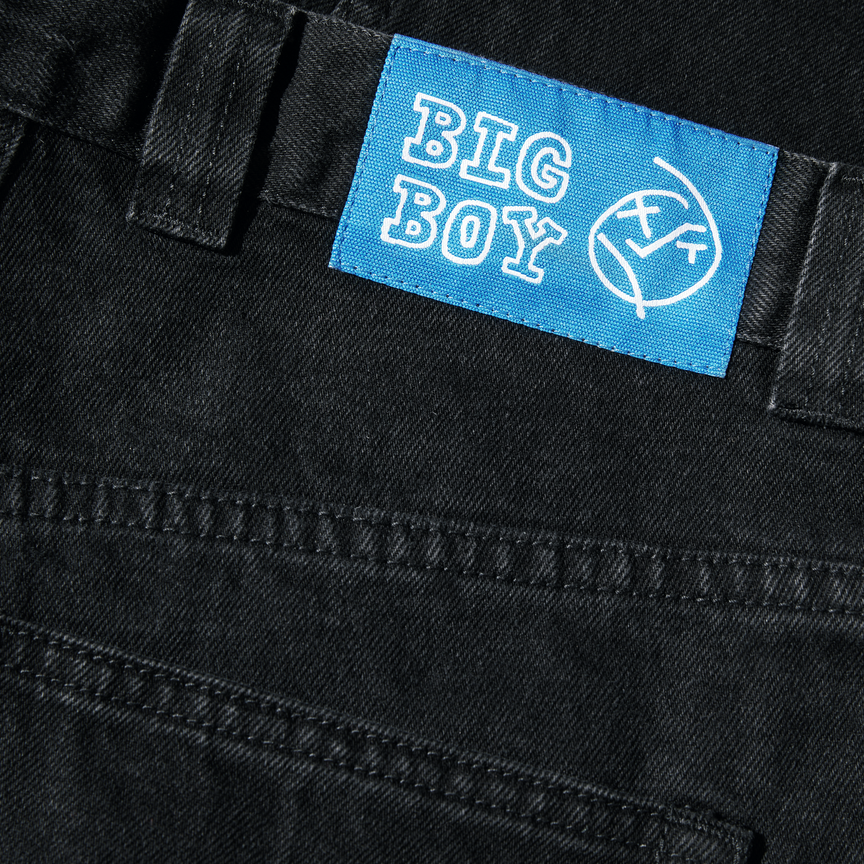 Pitch Black Big Boy Polar Jeans Detail