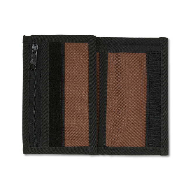 Brown Polar bubblegum key wallet with velro closure