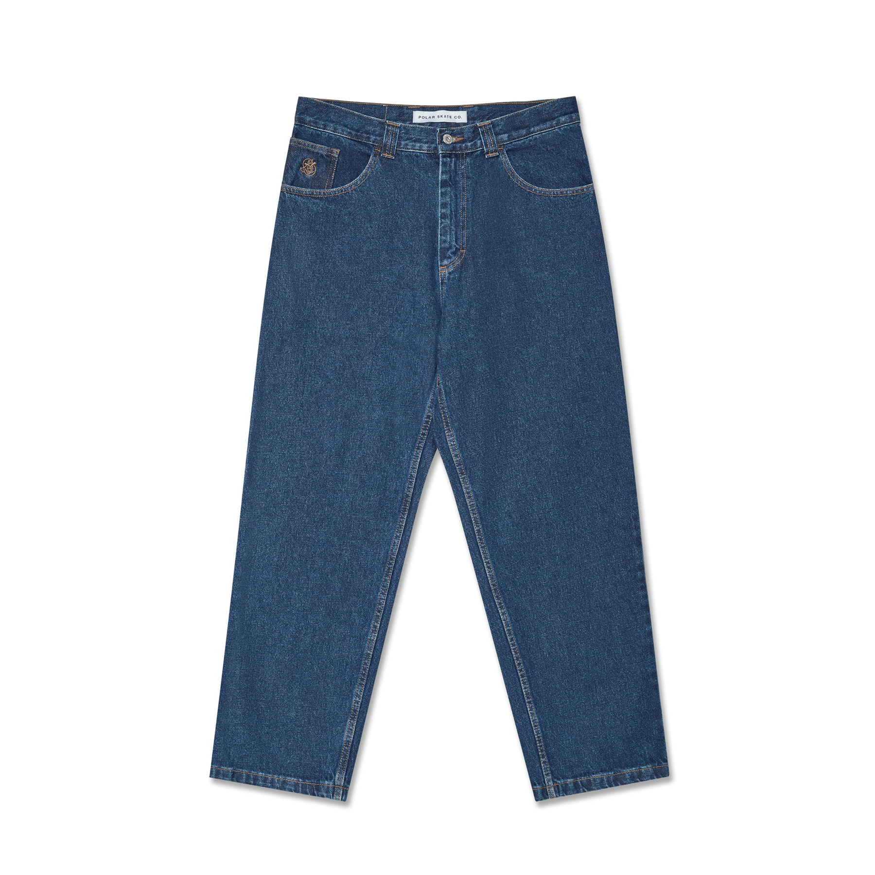 Dark Blue Polar Big Boy Skate Jeans