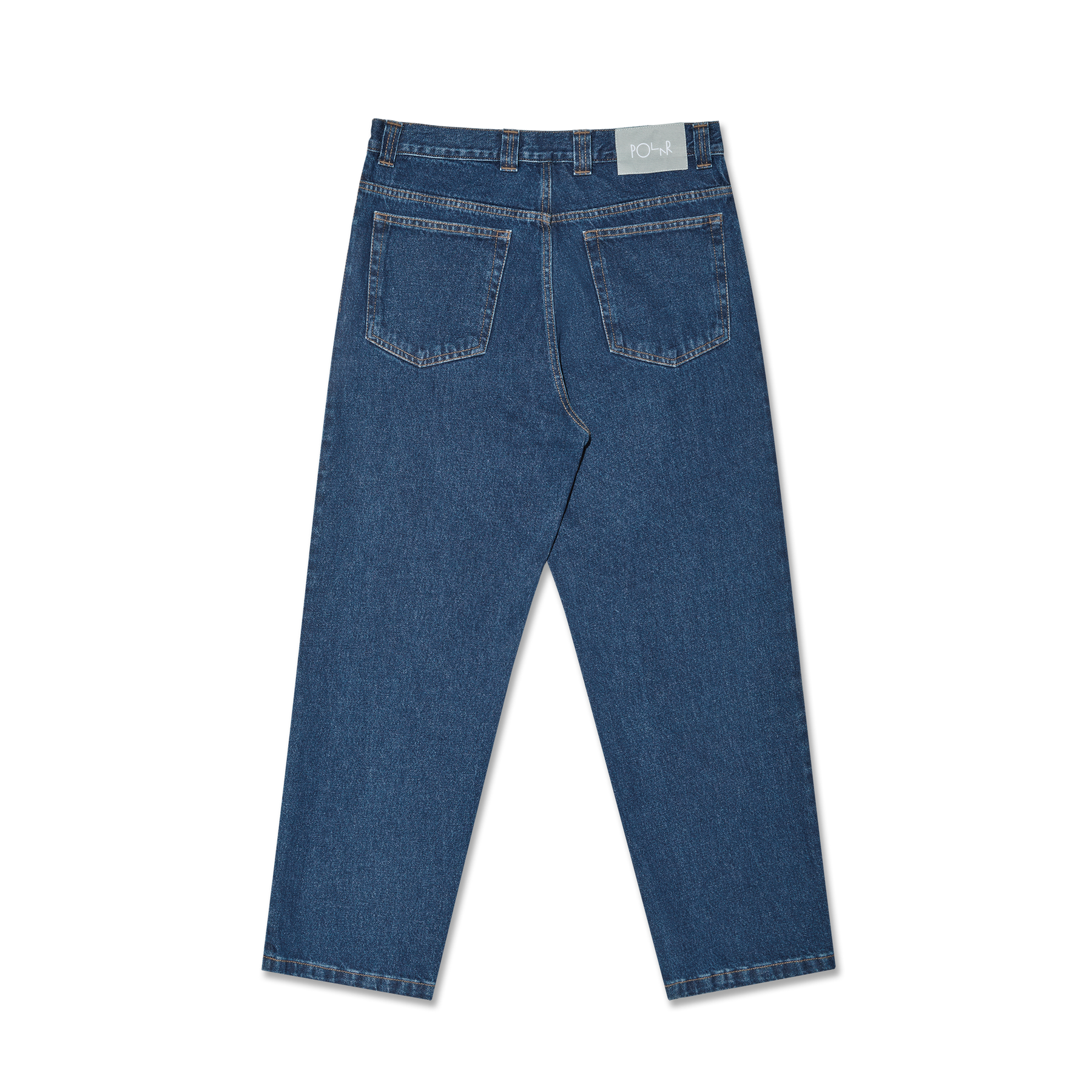 Dark Blue Polar Big Boy Skate Jeans Back