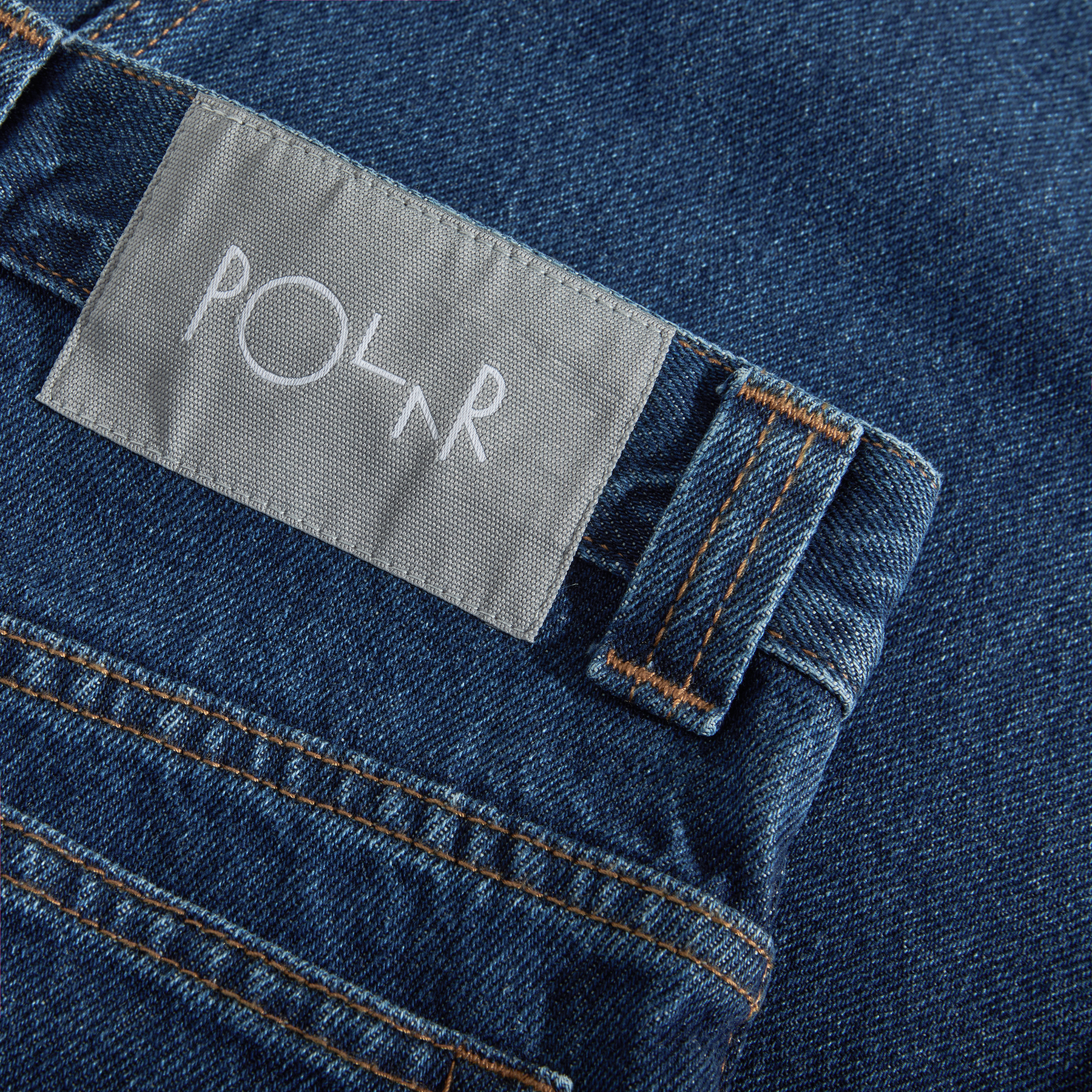 Dark Blue Polar Big Boy Jeans Back Label