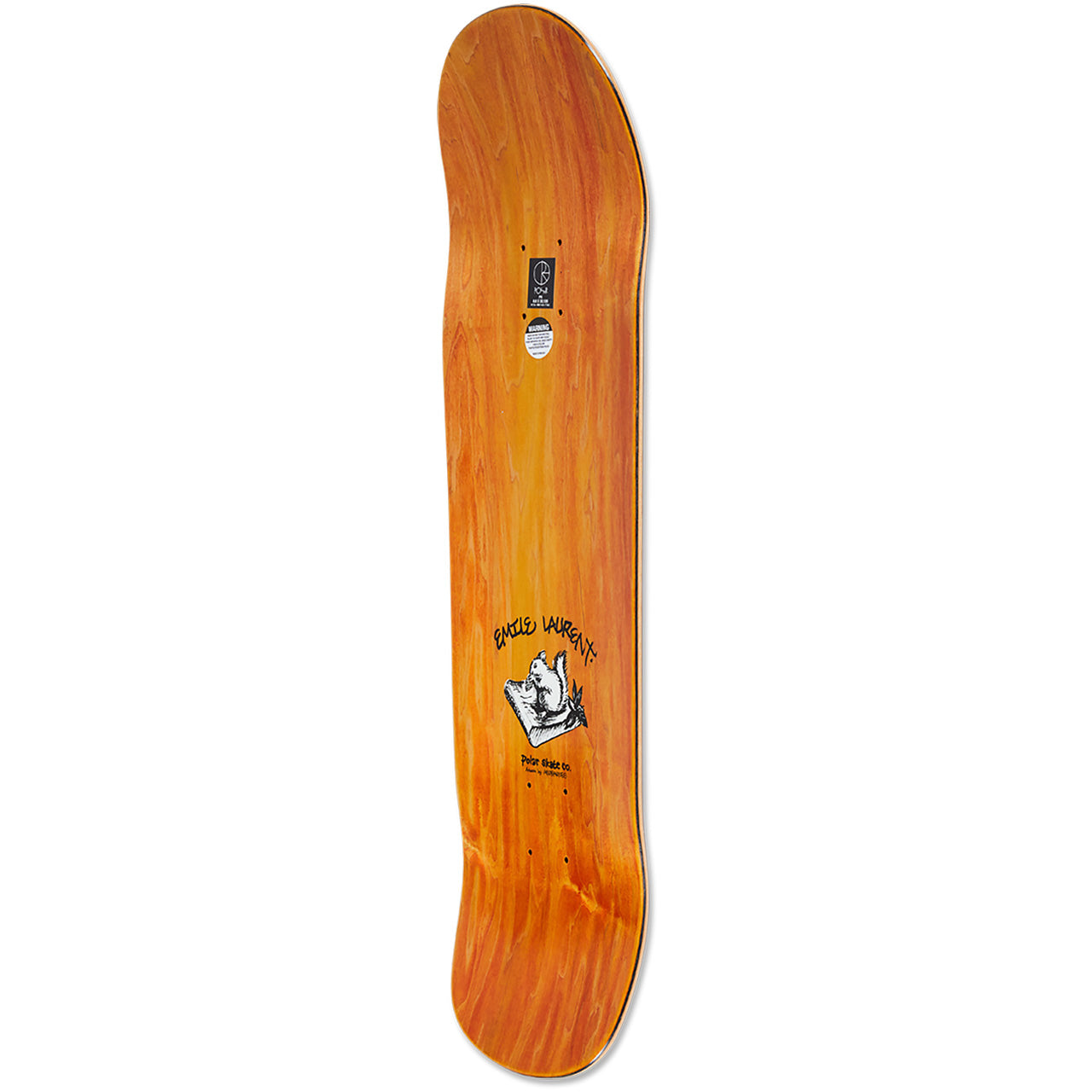 Burnside Emile Polar P8 Deck Side