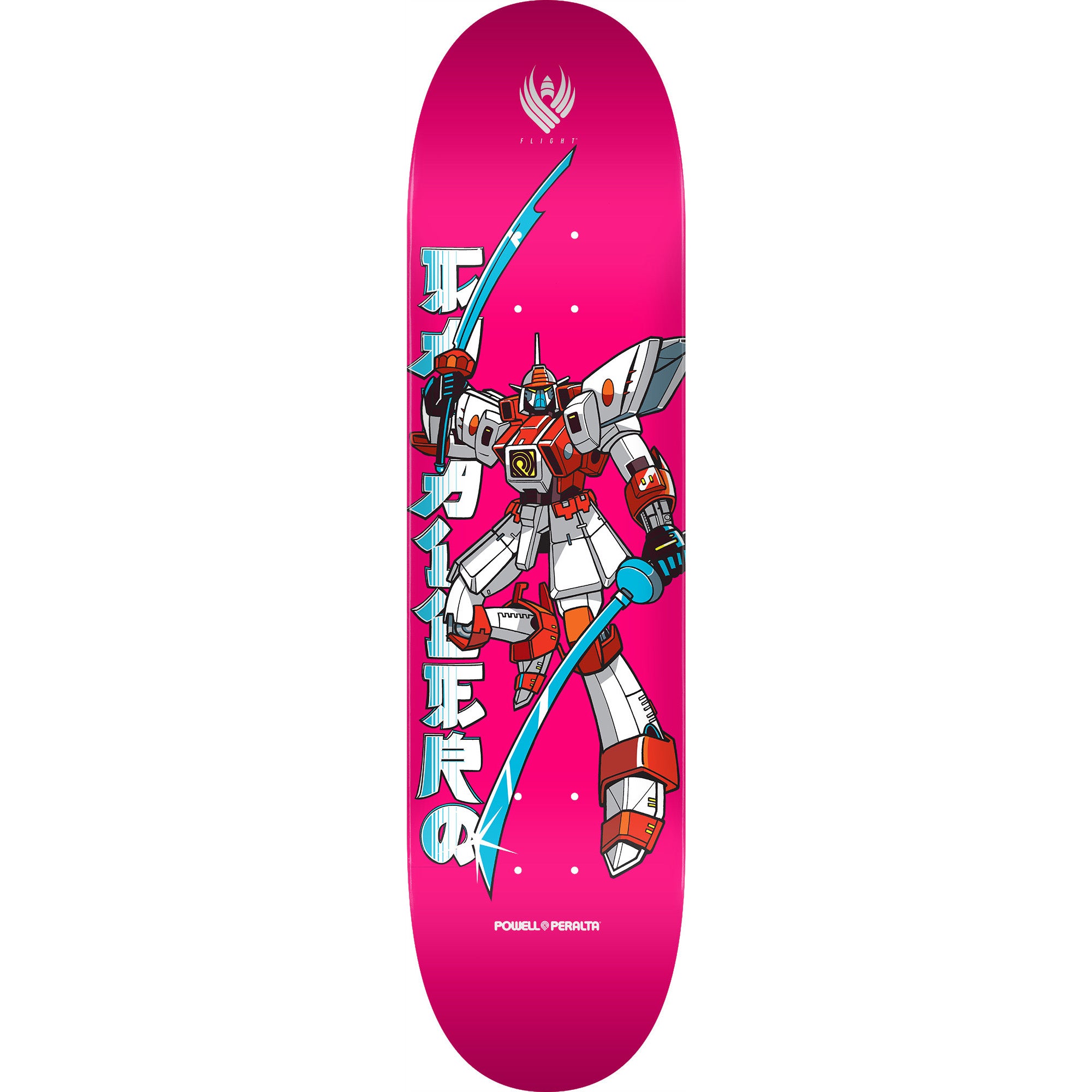 8.5 Pink Gundam Powel Skateboard Deck