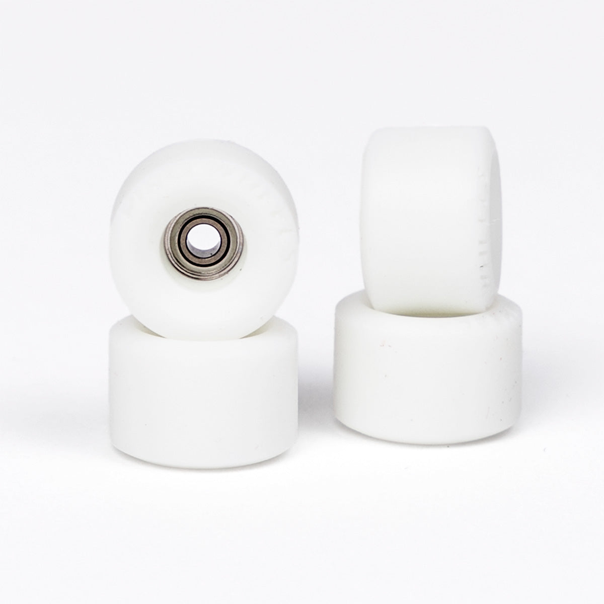 White Piro Bowl Fingerboard Wheels
