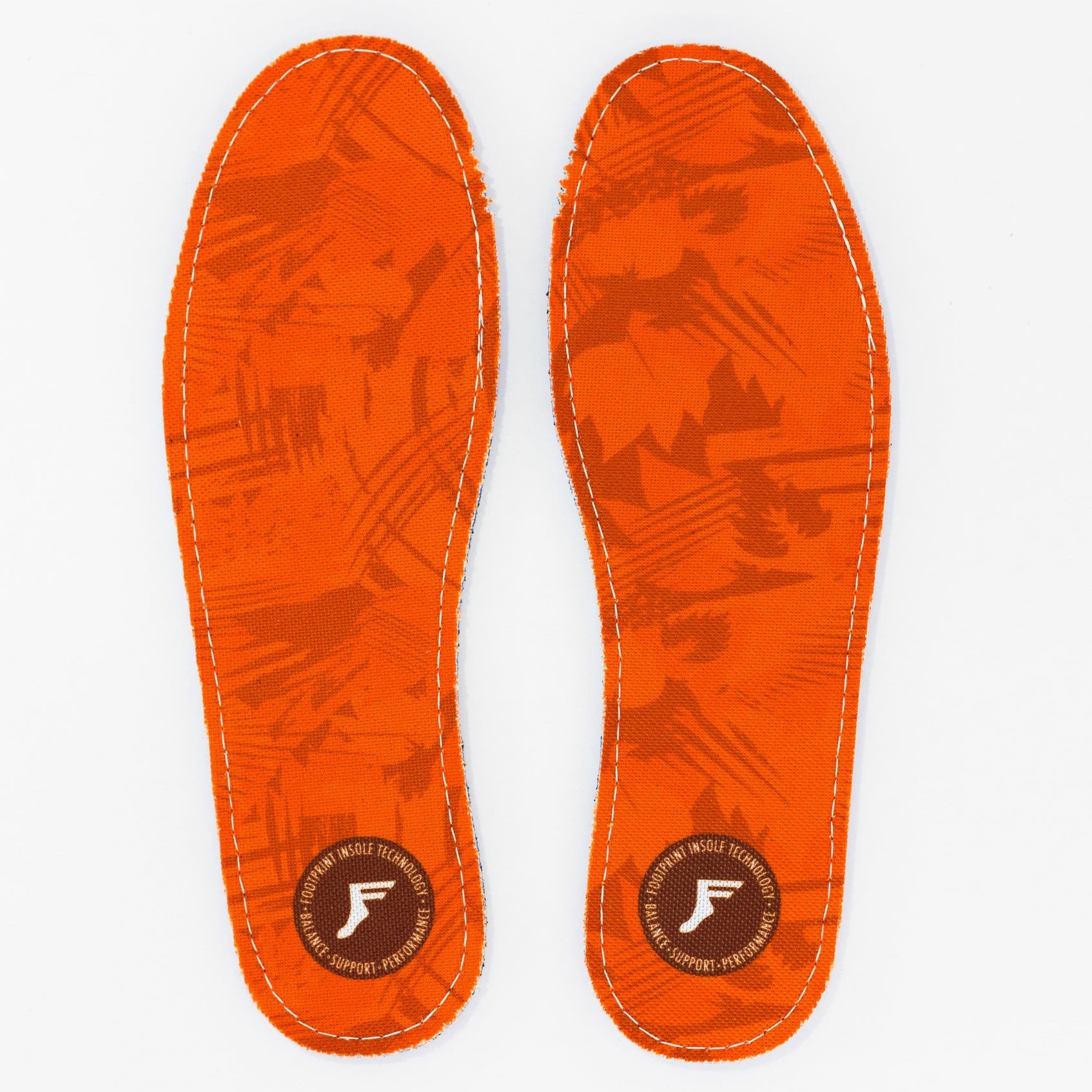 Red Camo Flat FP insoles