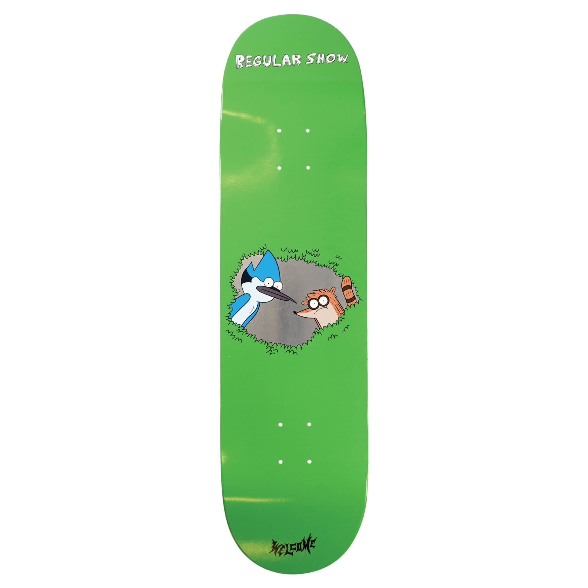 Shrub Regular Show x Welcome Skateboards Deck