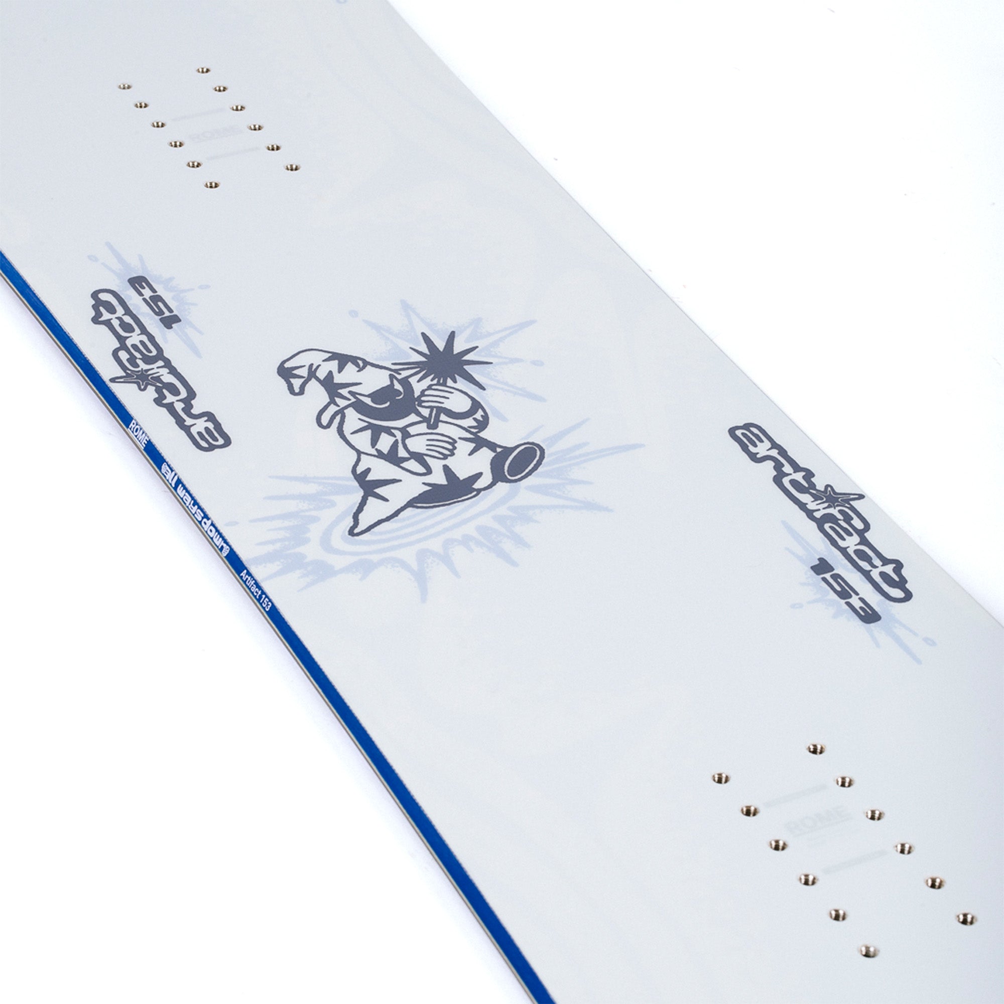 2026 Rome Artifact snowboard top graphic with a wizard