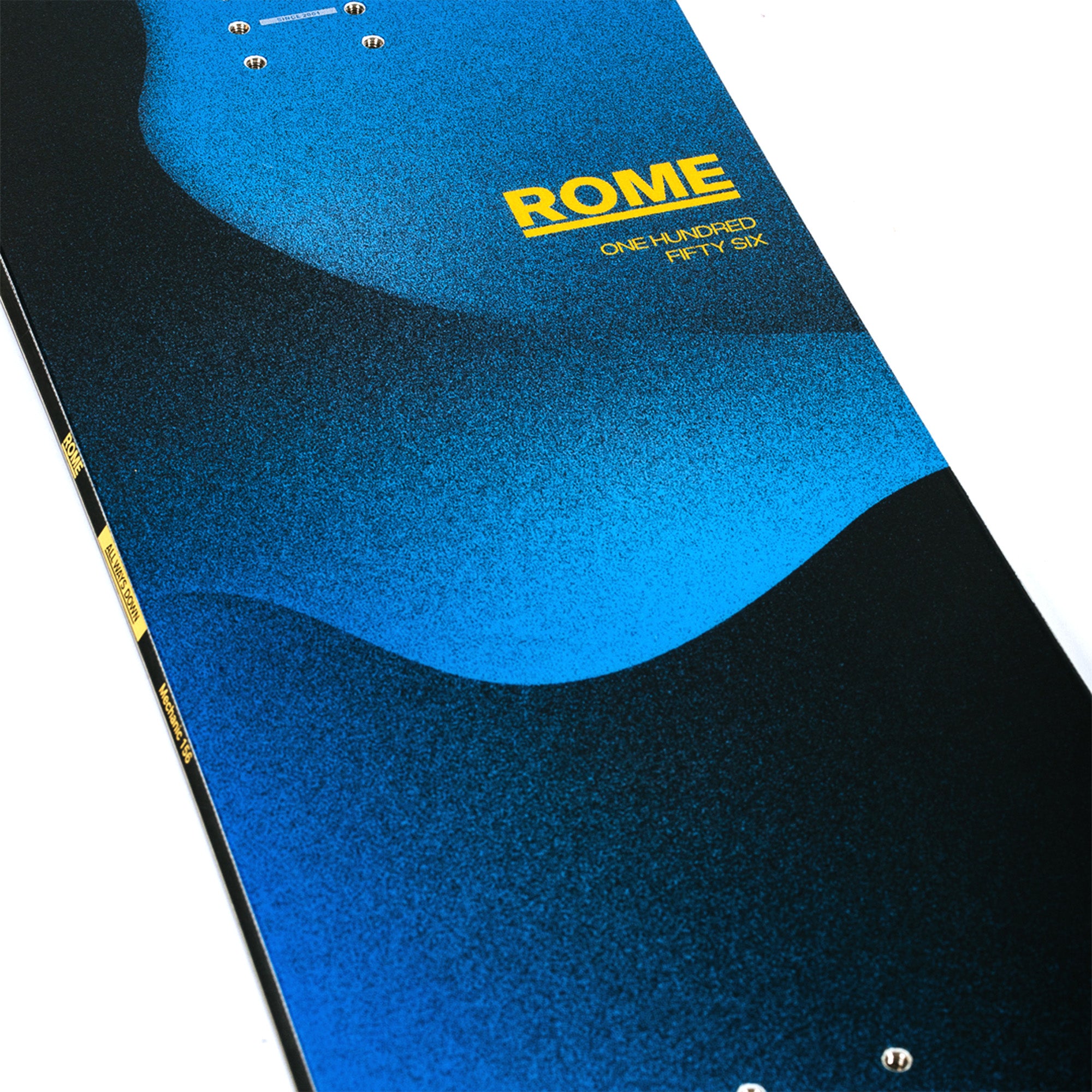 2026 Rome Mechanic snowboard top design