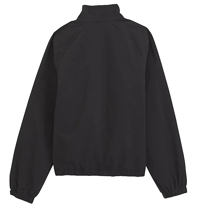 Black Ronnie Vans Track Jacket Back