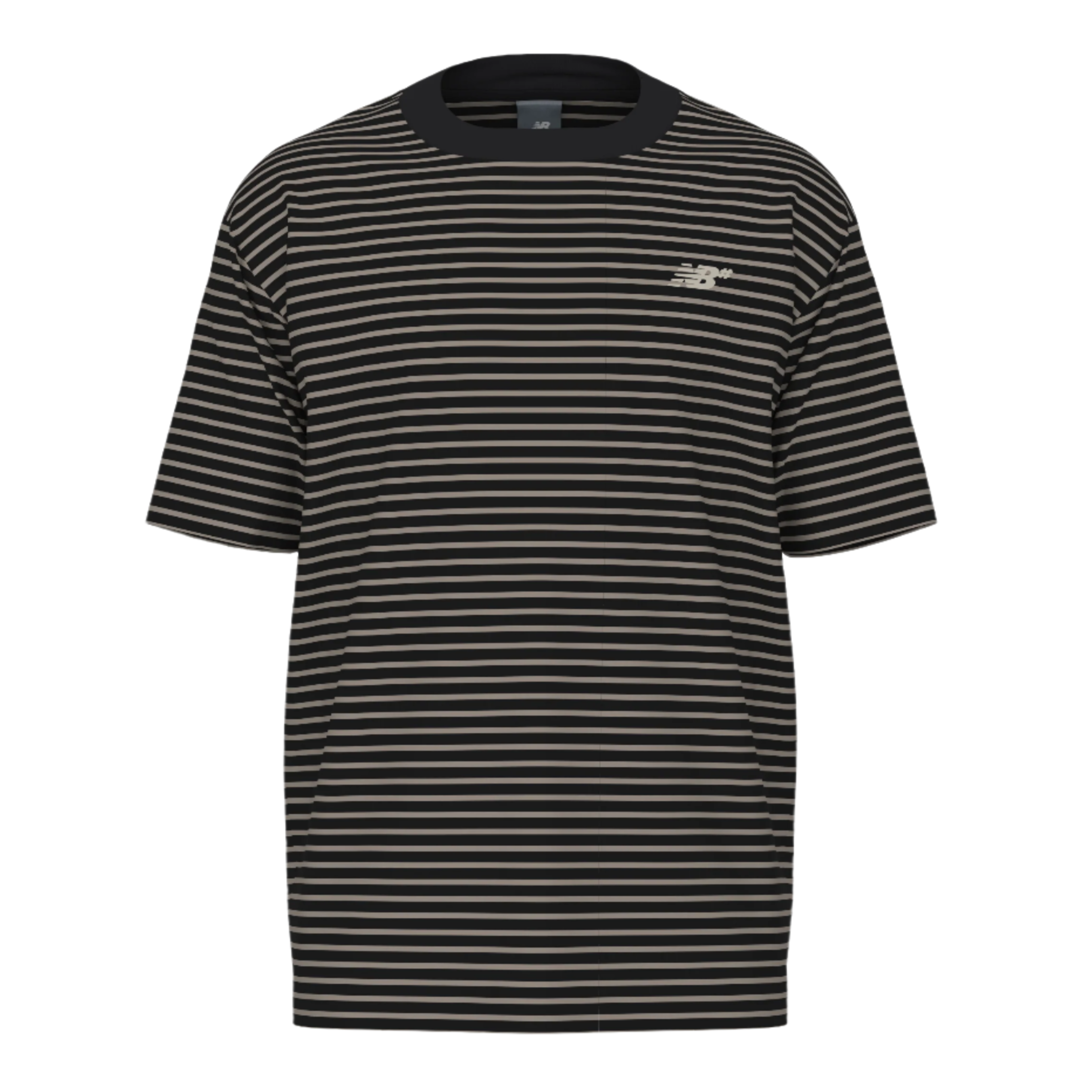 Black Thin Stripe NB Numeric T-Shirt