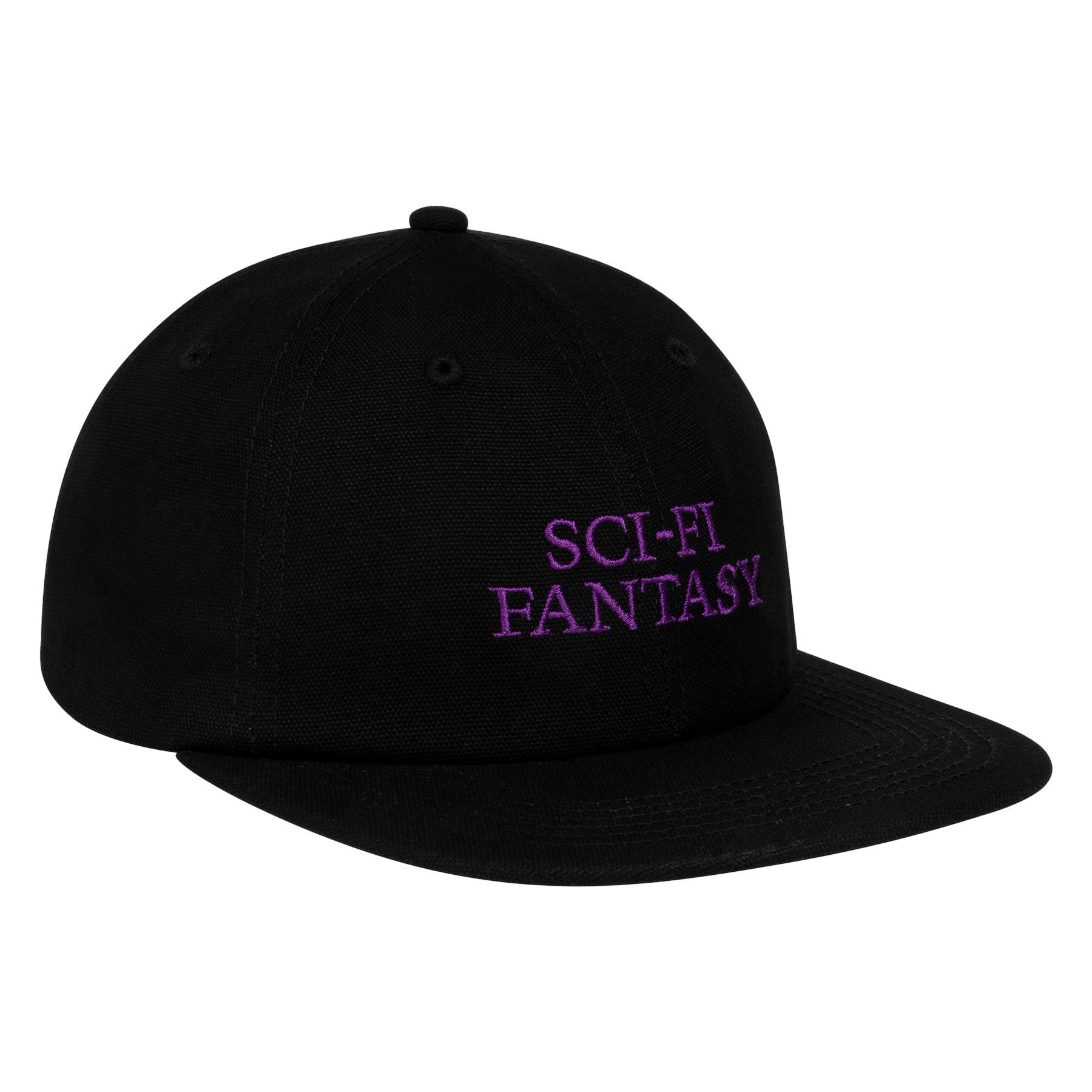 Black/Purple Logo Sci-Fi Fantasy Hat