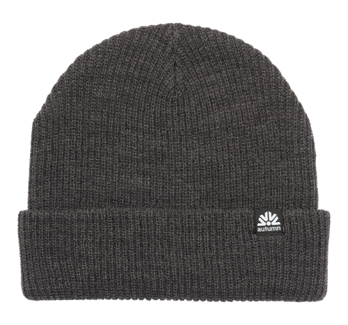 Charcoal Simple Autumn Beanie