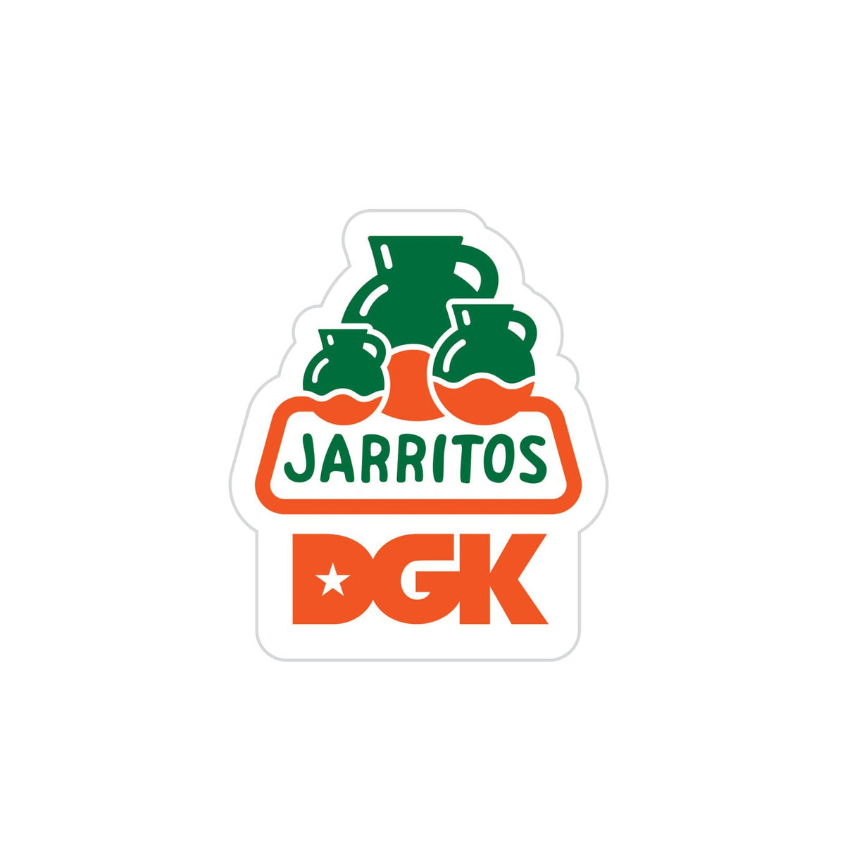 DGK x Jarritos Botella Sticker