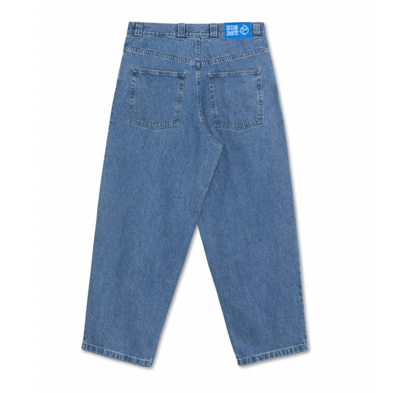 Mid Blue Big Boy Polar Pants Back