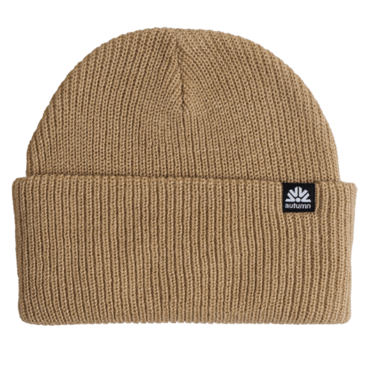 Autumn Simple Solid Beanie - Sand