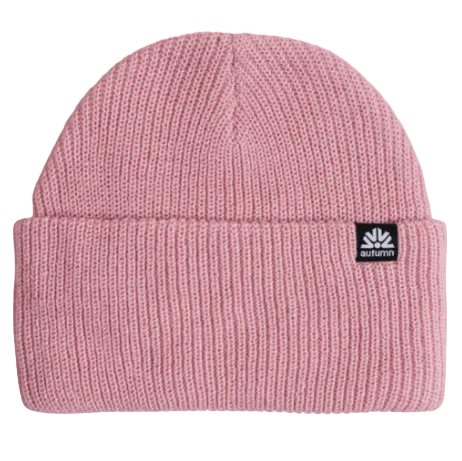 Autumn Simple Solid Beanie - Pink