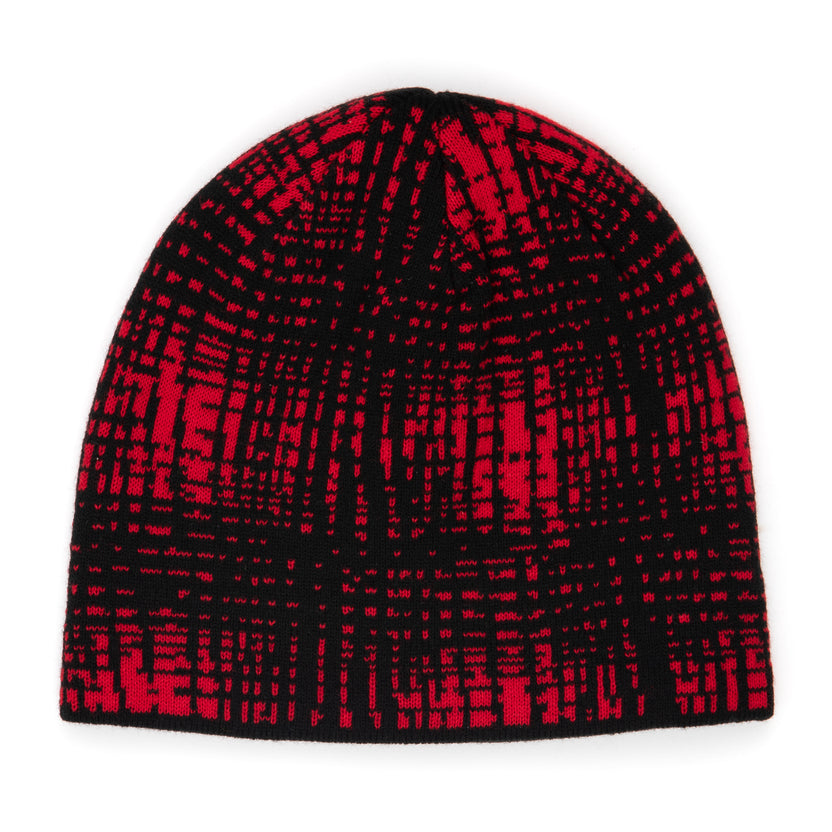 Shadow Plaid Reversible Corduroy Beanie