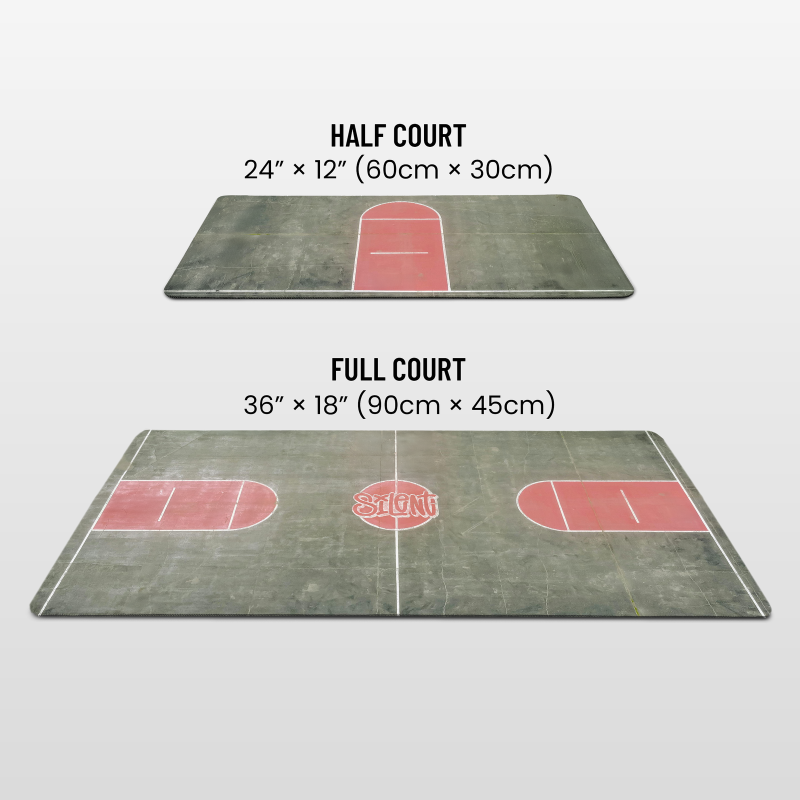 Silent Basketball Court Fingerboard Pad
