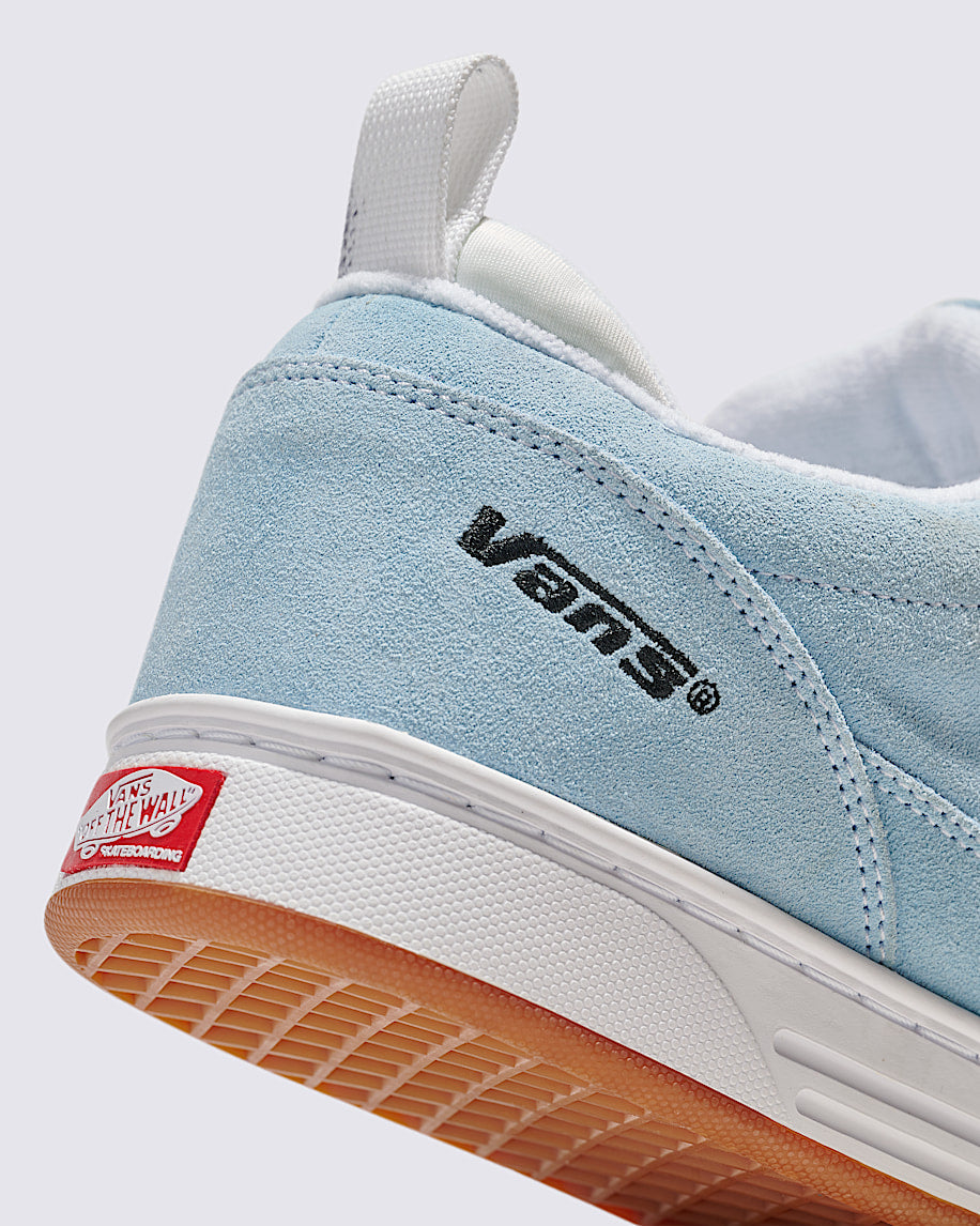 Baby Blue Cab 4 Vans Skate Shoe Detail