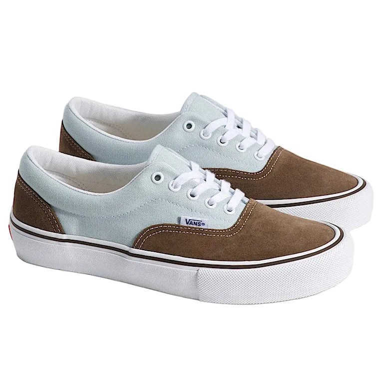 Brown/Blue Skate Era Vans Skateboard Shoe