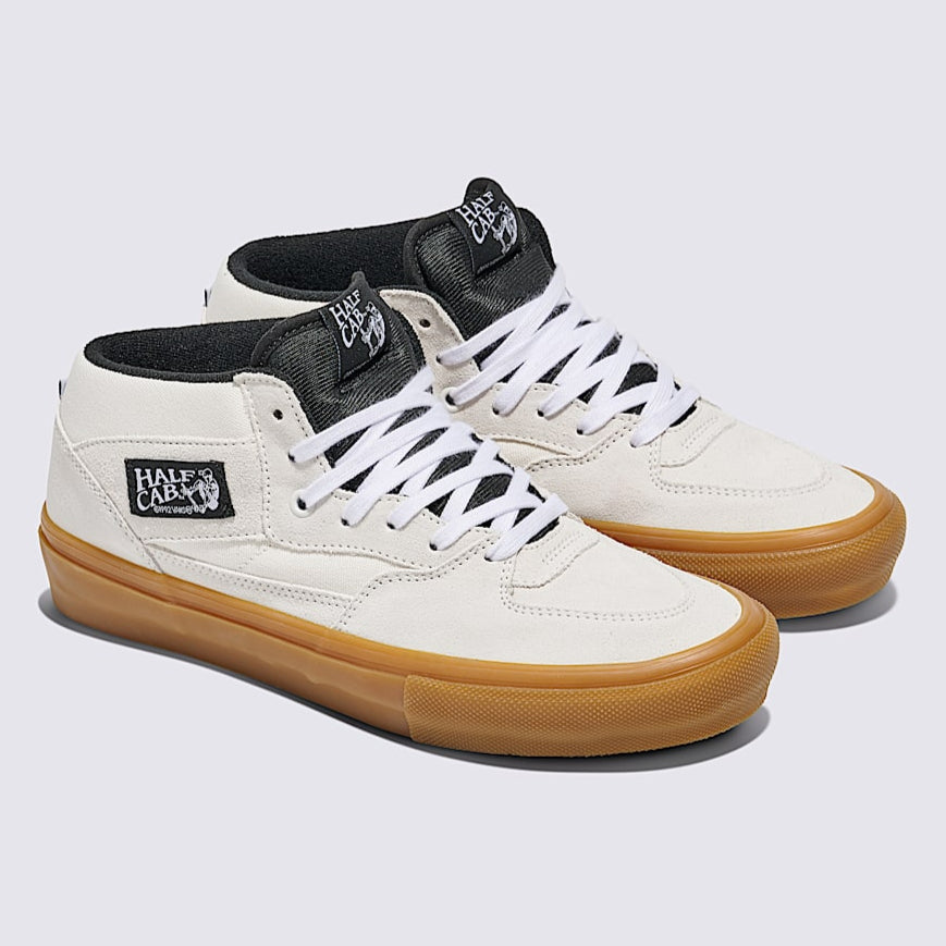 Antique White Half Cab Vans Skate Shoe