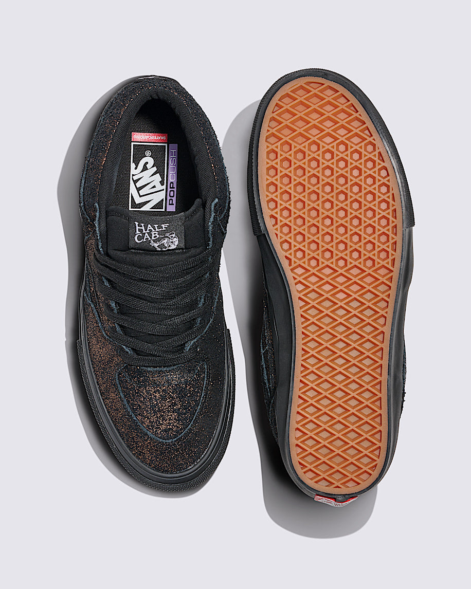Black/Bronze Half Cab Vans Skate Shoe