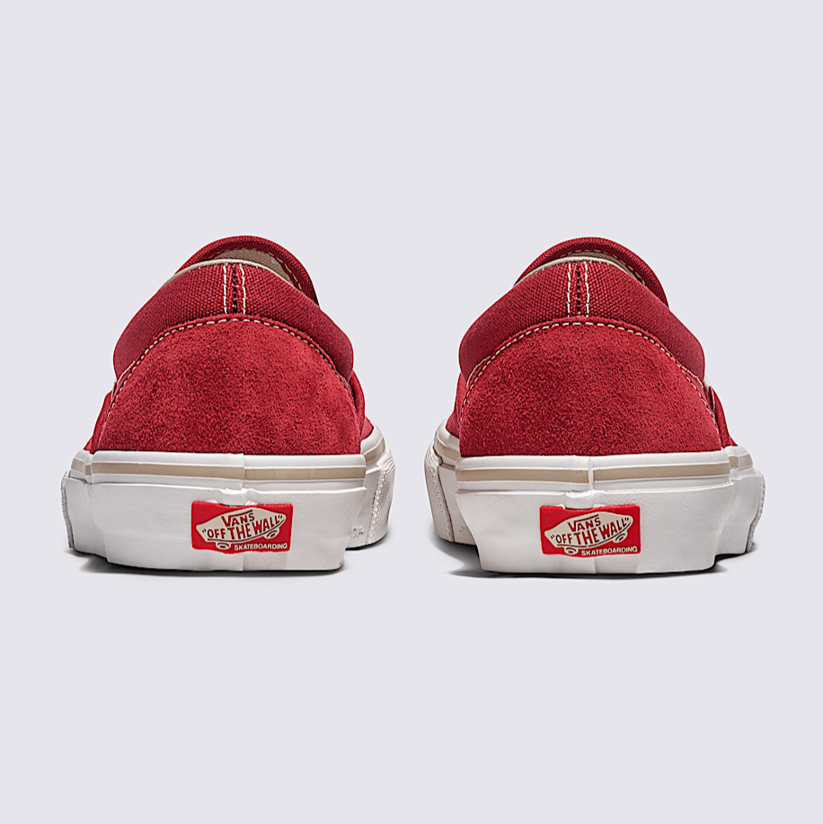 Sun-Dried Tomato Skate Slip On Vans Skat Shoe Back