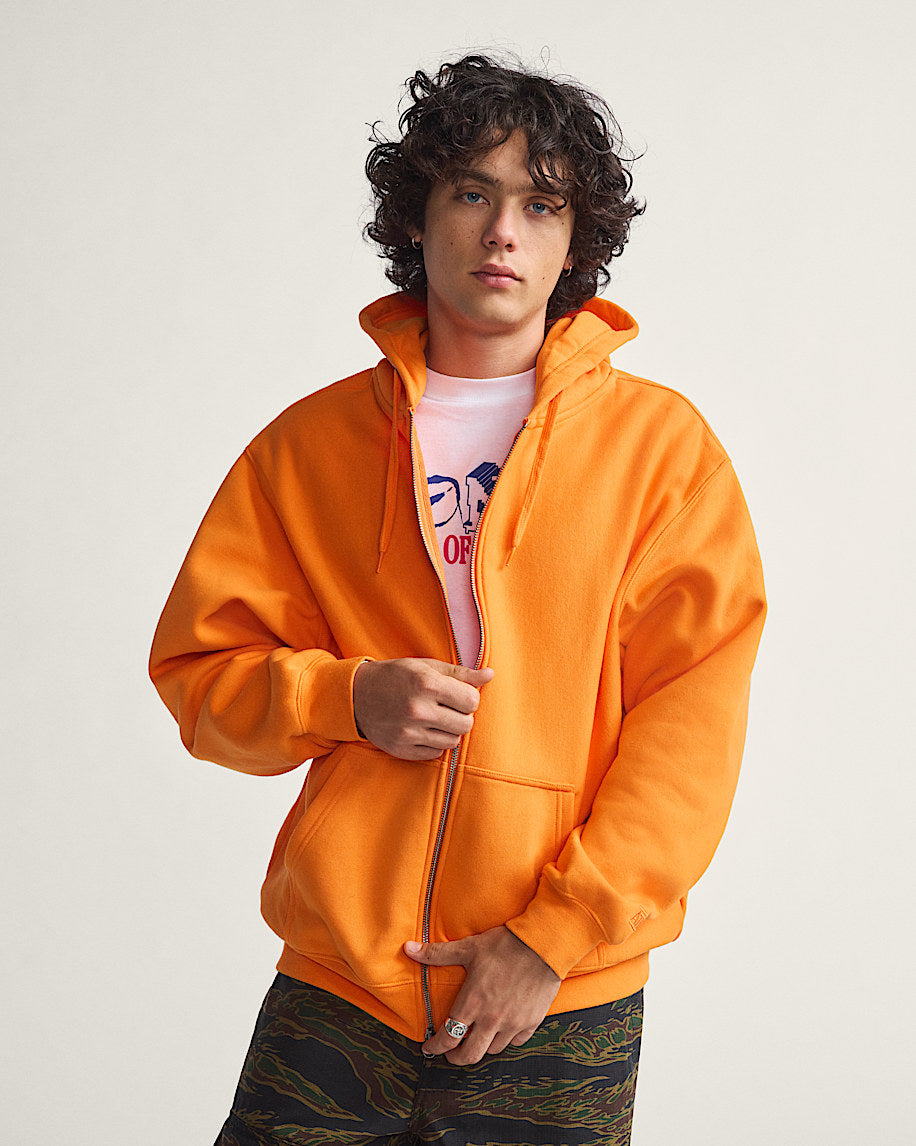 Solar Orange Atiba Zip Up Vans Hoodie